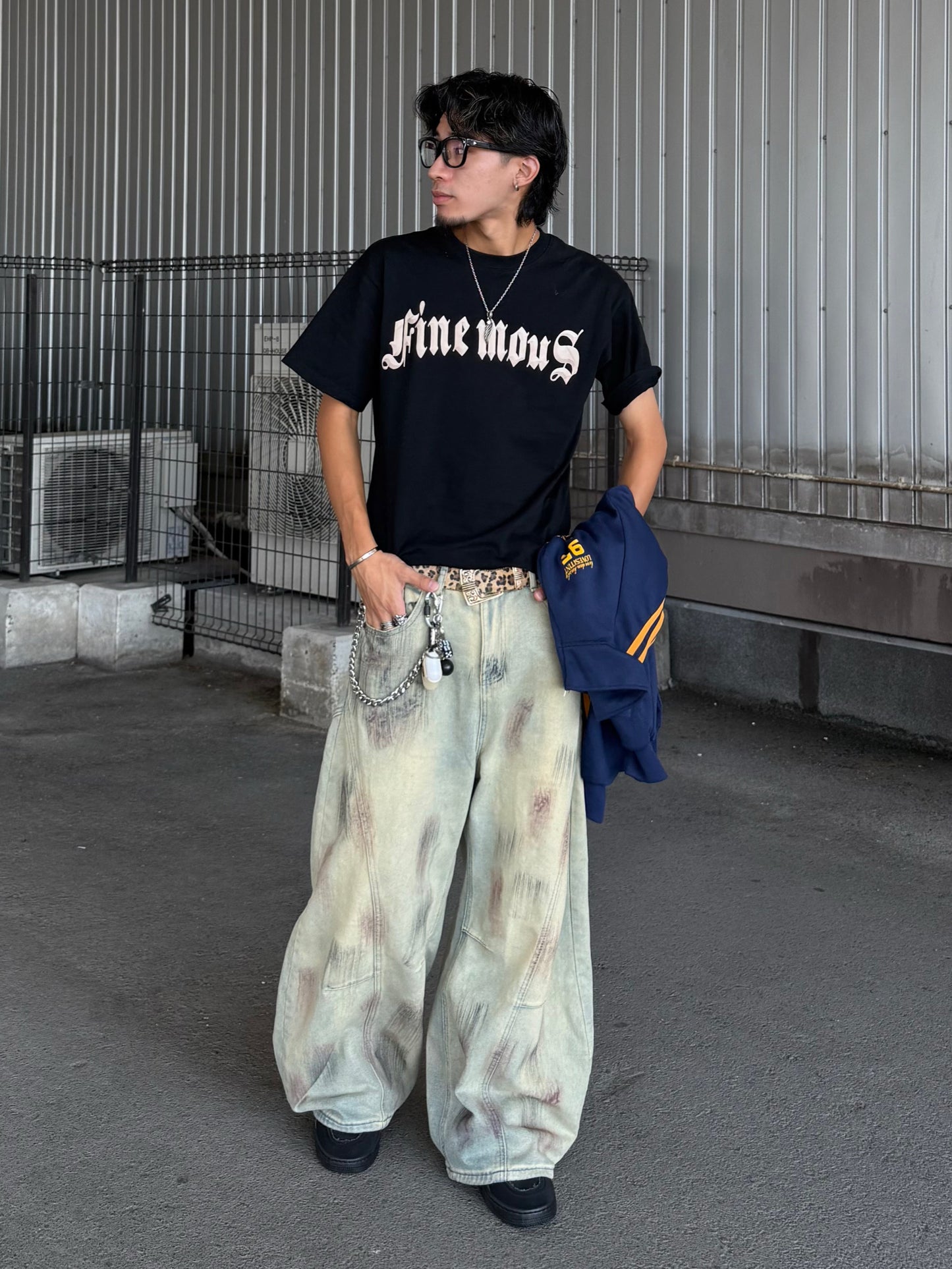 ダメージデザインデニムパンツ DPB90051