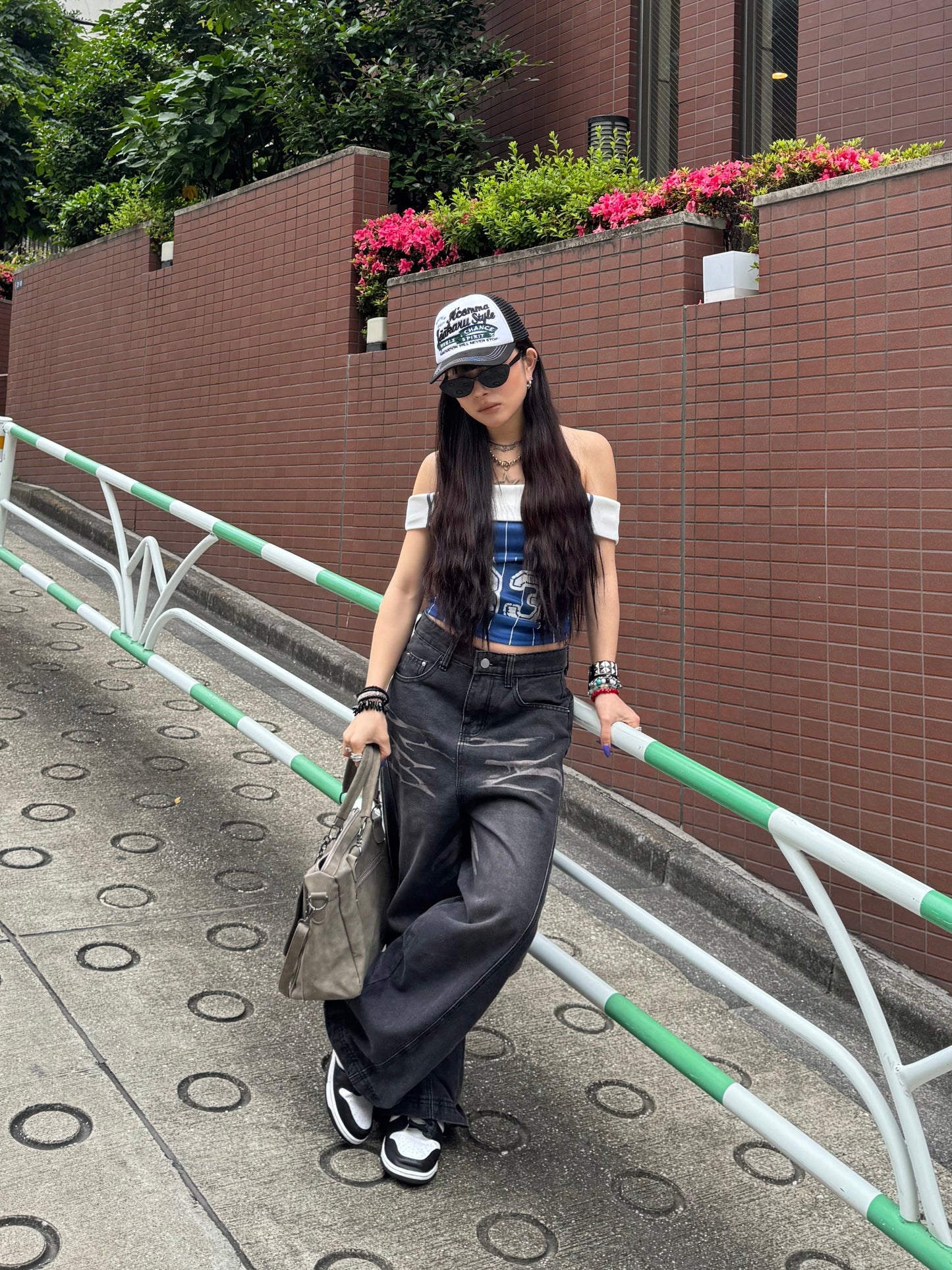 バルーンウォッシュドデニムパンツ DPB86055