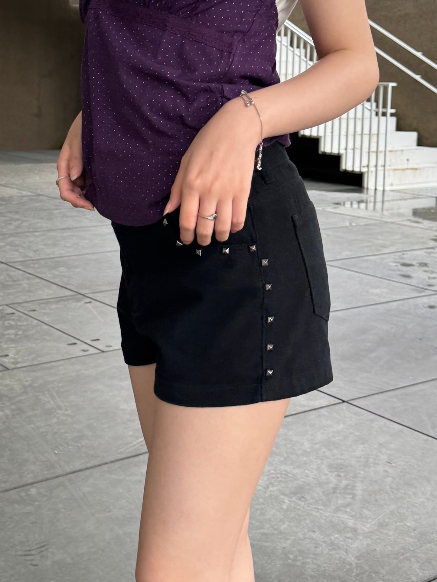 スタッズショートパンツ DPC03078