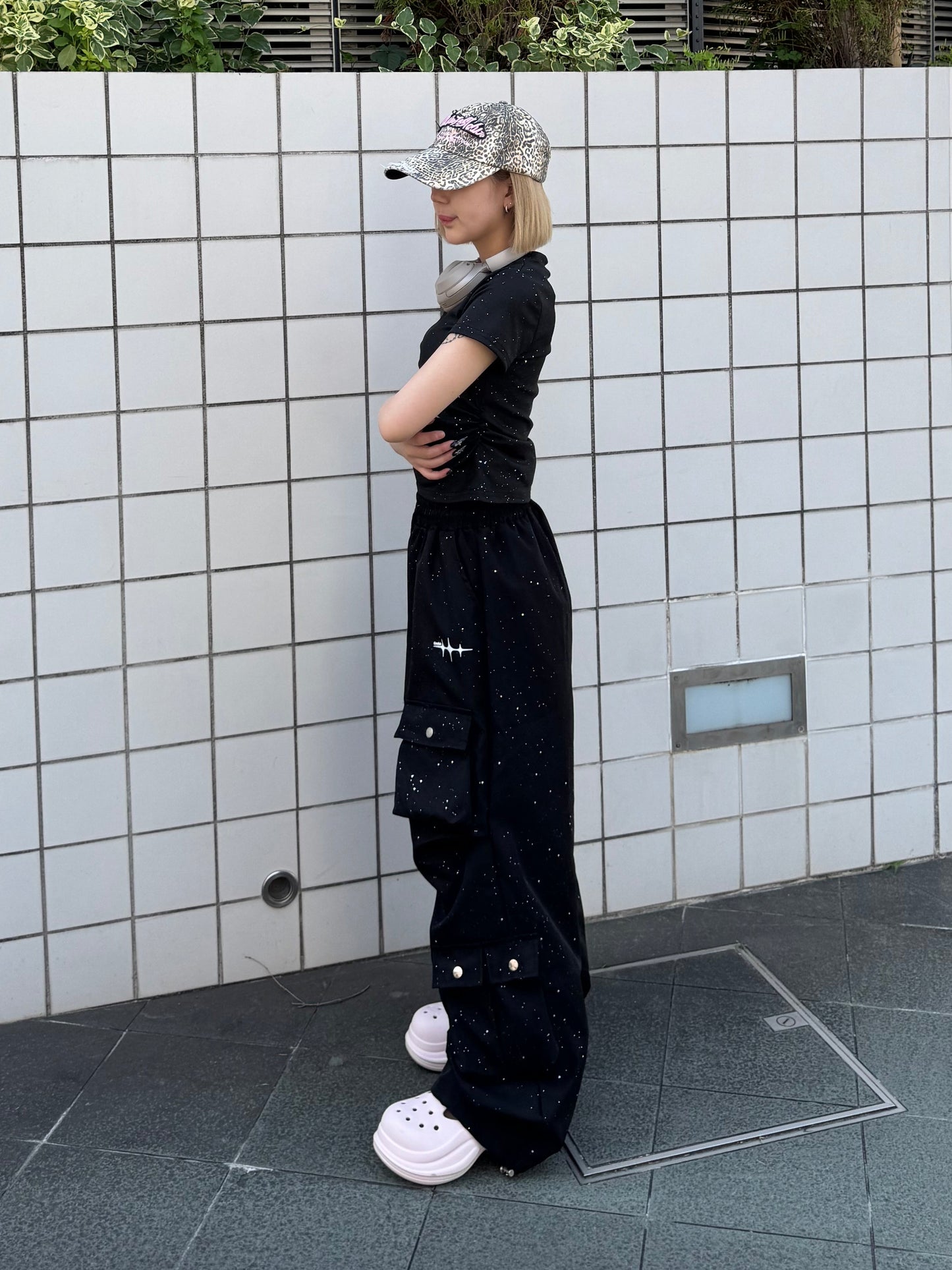 ラメクロップドTシャツ DPB86264