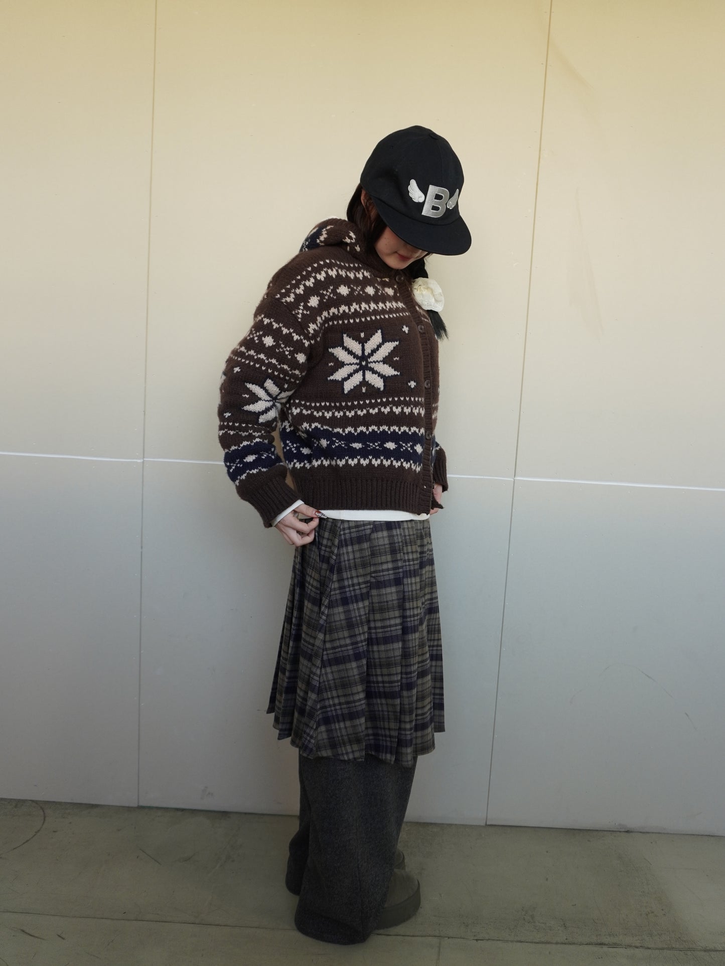 ノルディックニットパーカー DPB85422