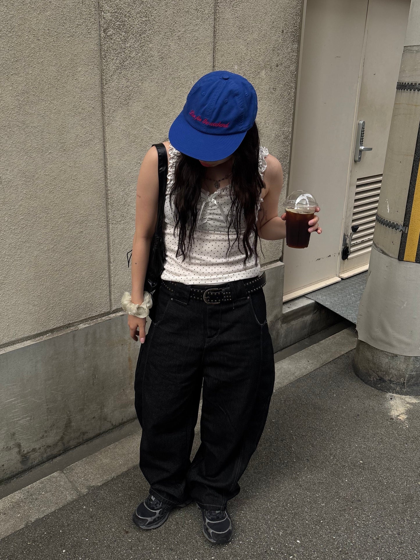 ダークデニムバギーパンツ DPB89051