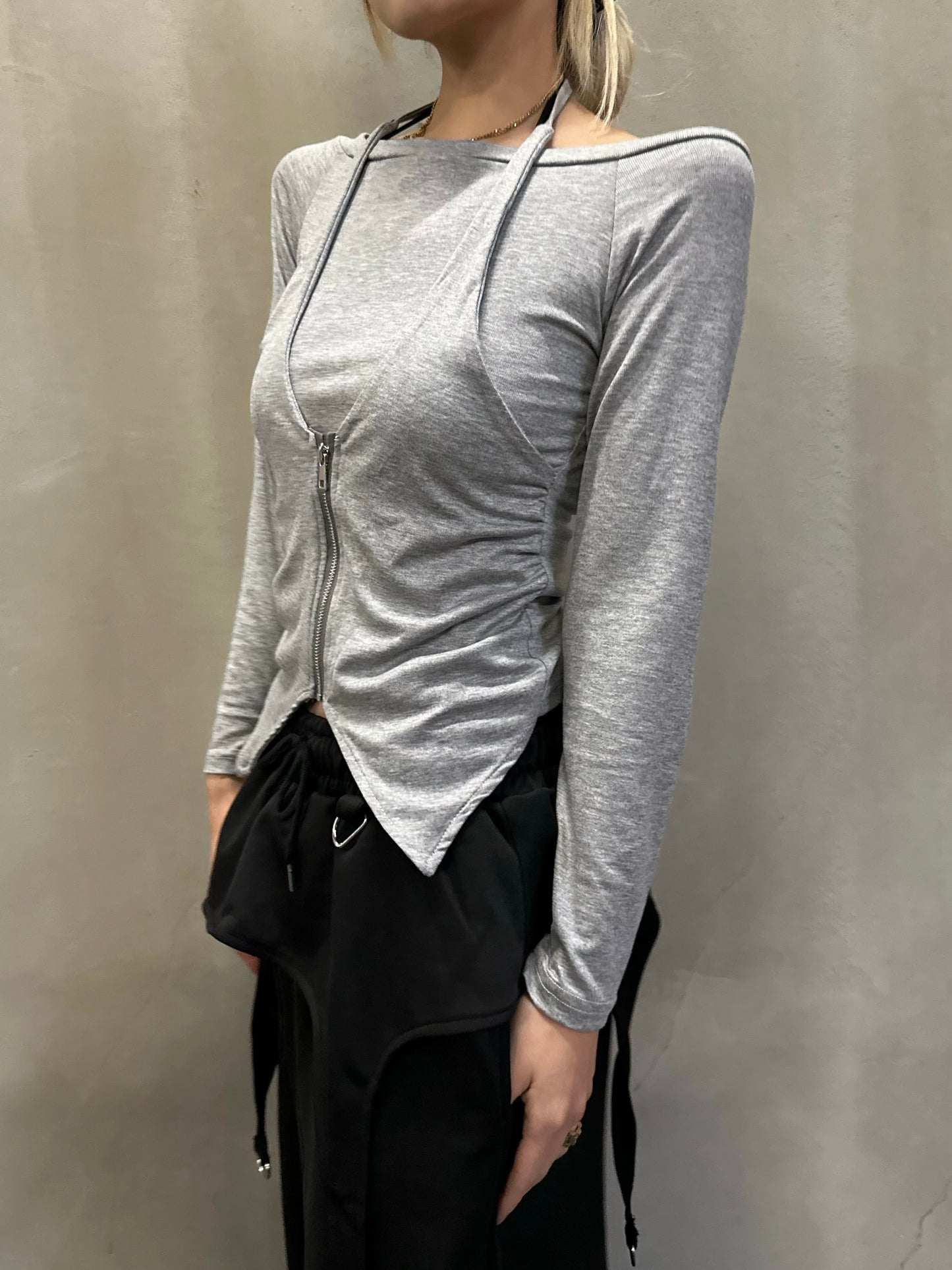 レイヤードオフショルトップス DPB26675