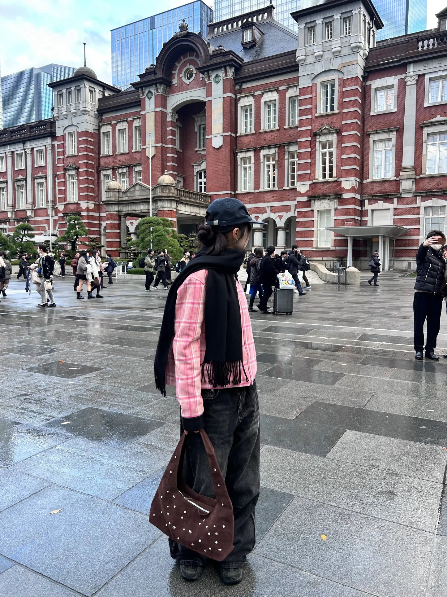 スタッズデザインワンショルダーバッグ DPB92071