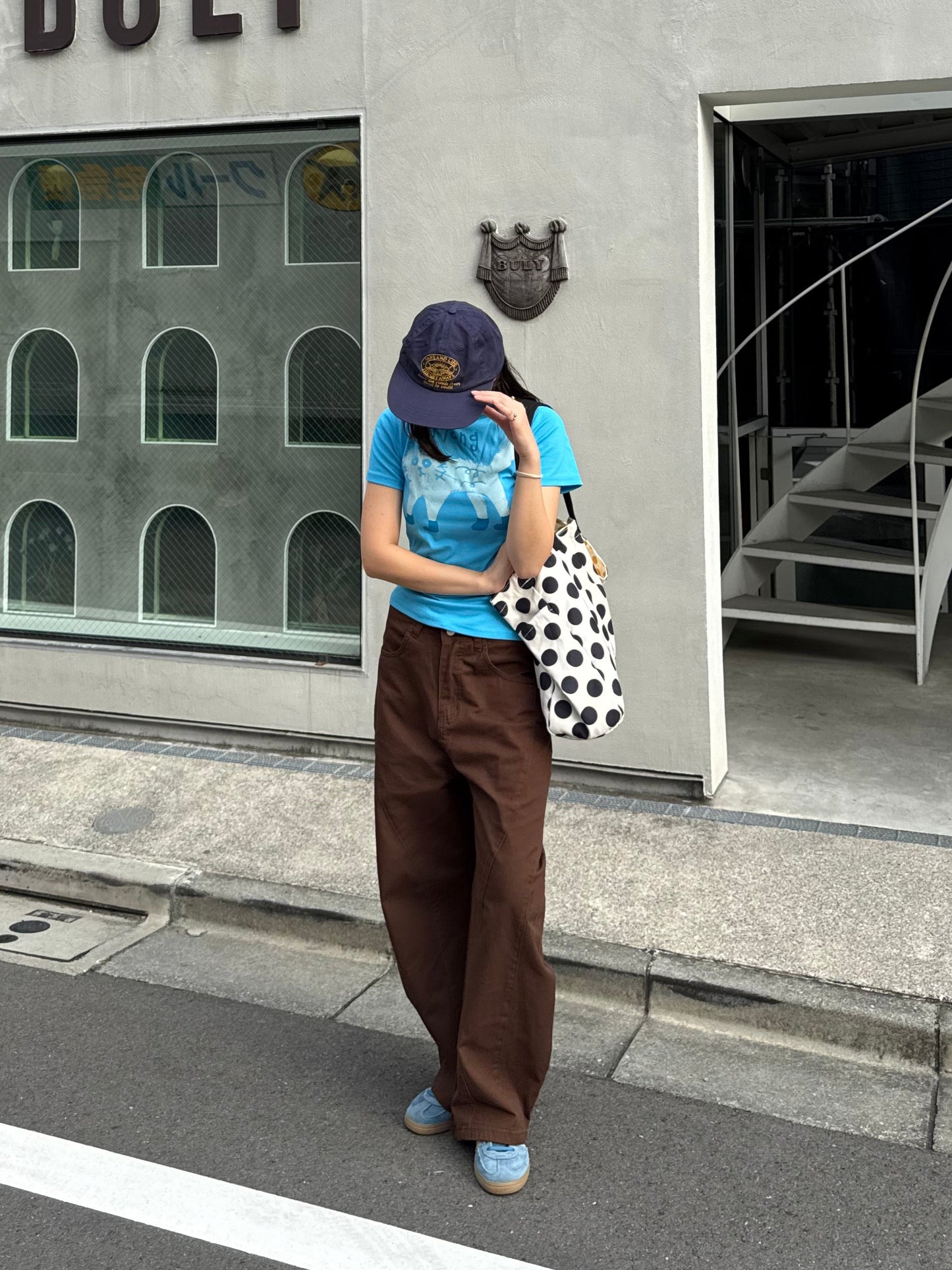キャットプリントTシャツ DPB91028