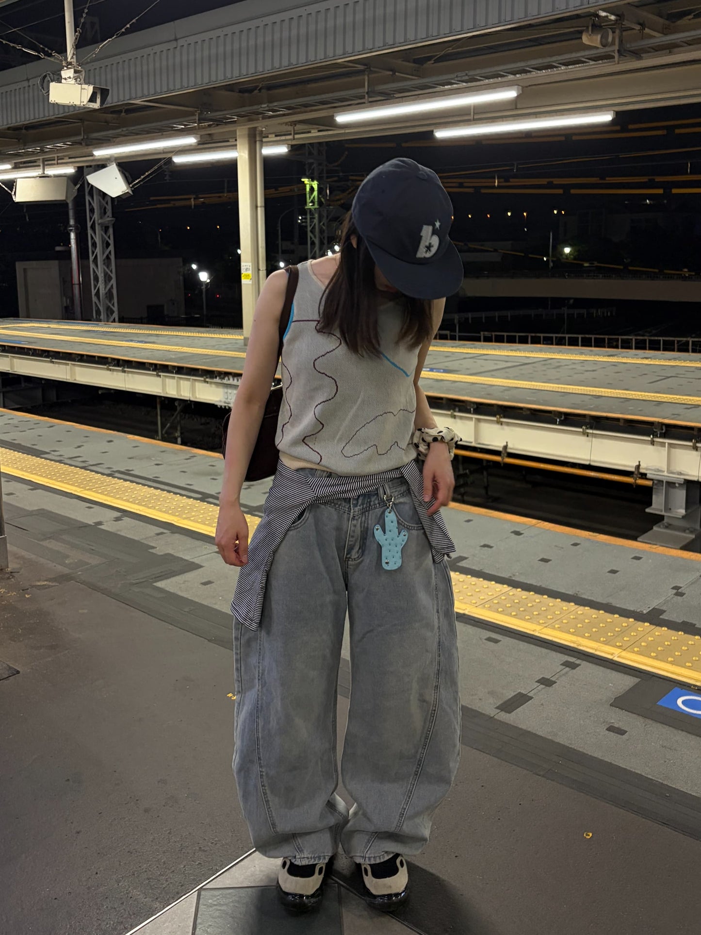 カーブデニムパンツ DPB99126