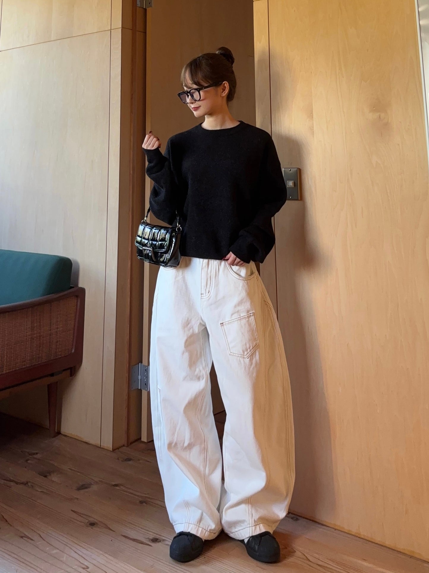 ラウンドネックニット DPB88119