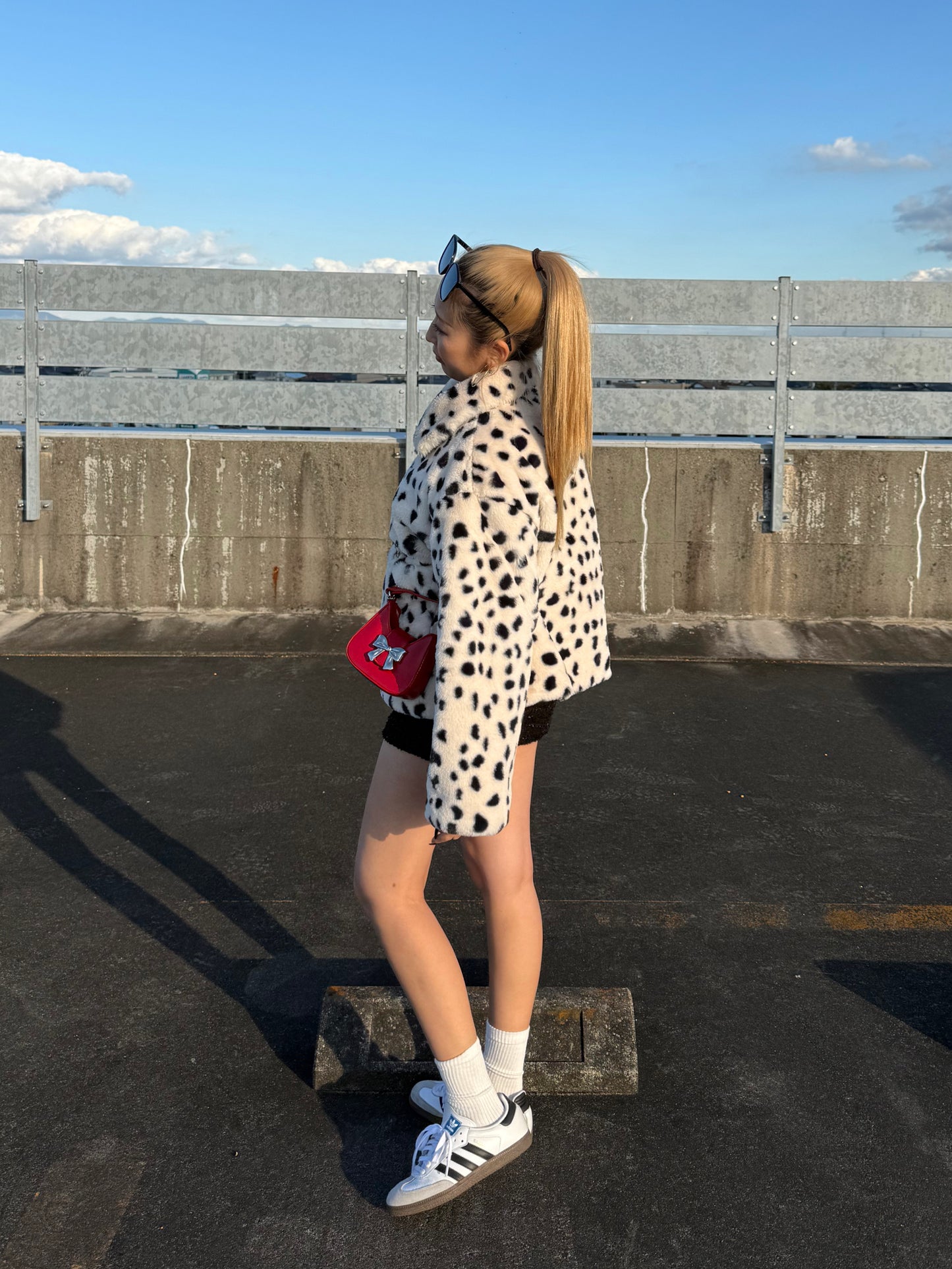 リブニットパンツ DPB73507