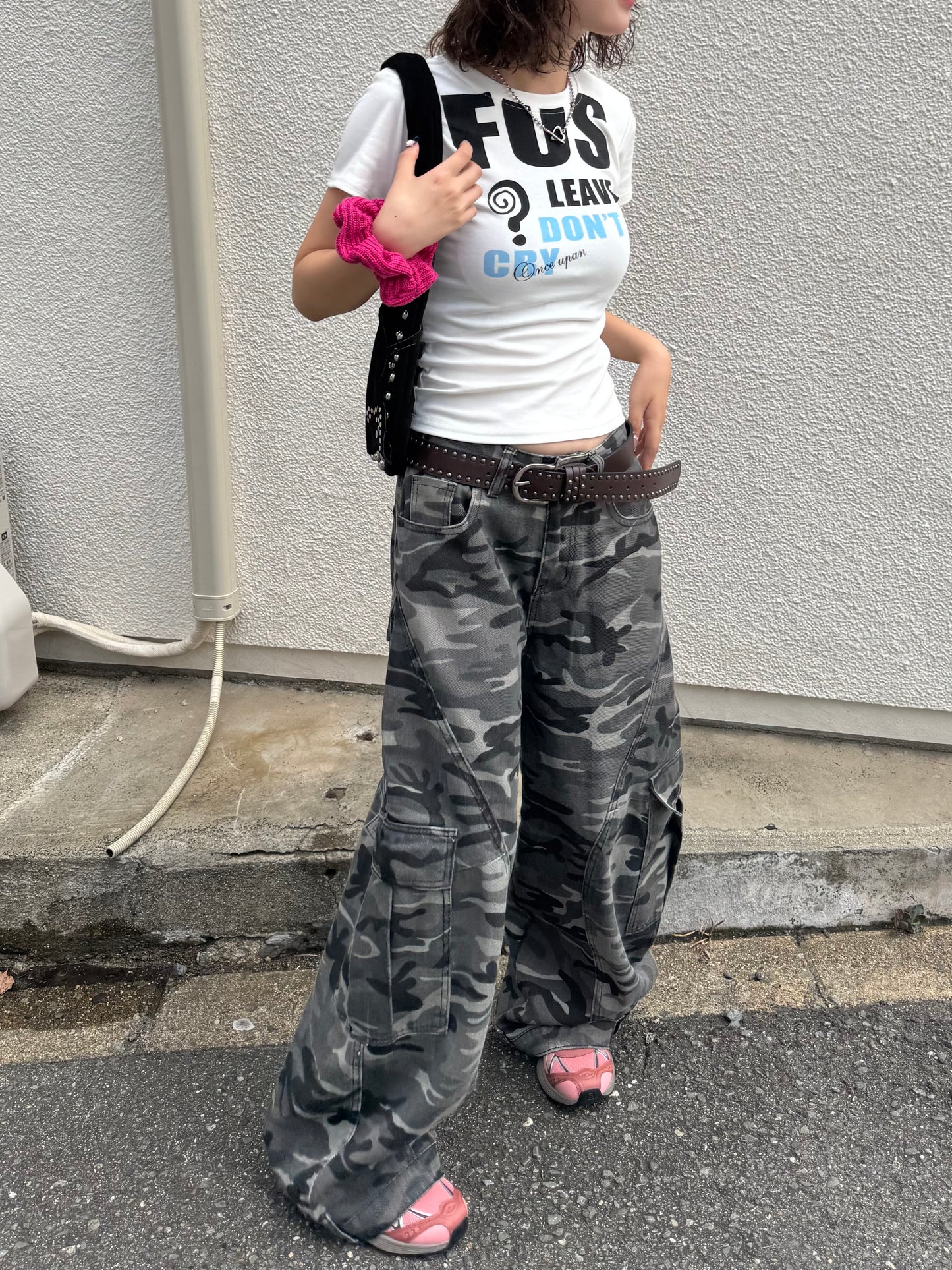 カモフラカーゴデニムパンツ DPB85275