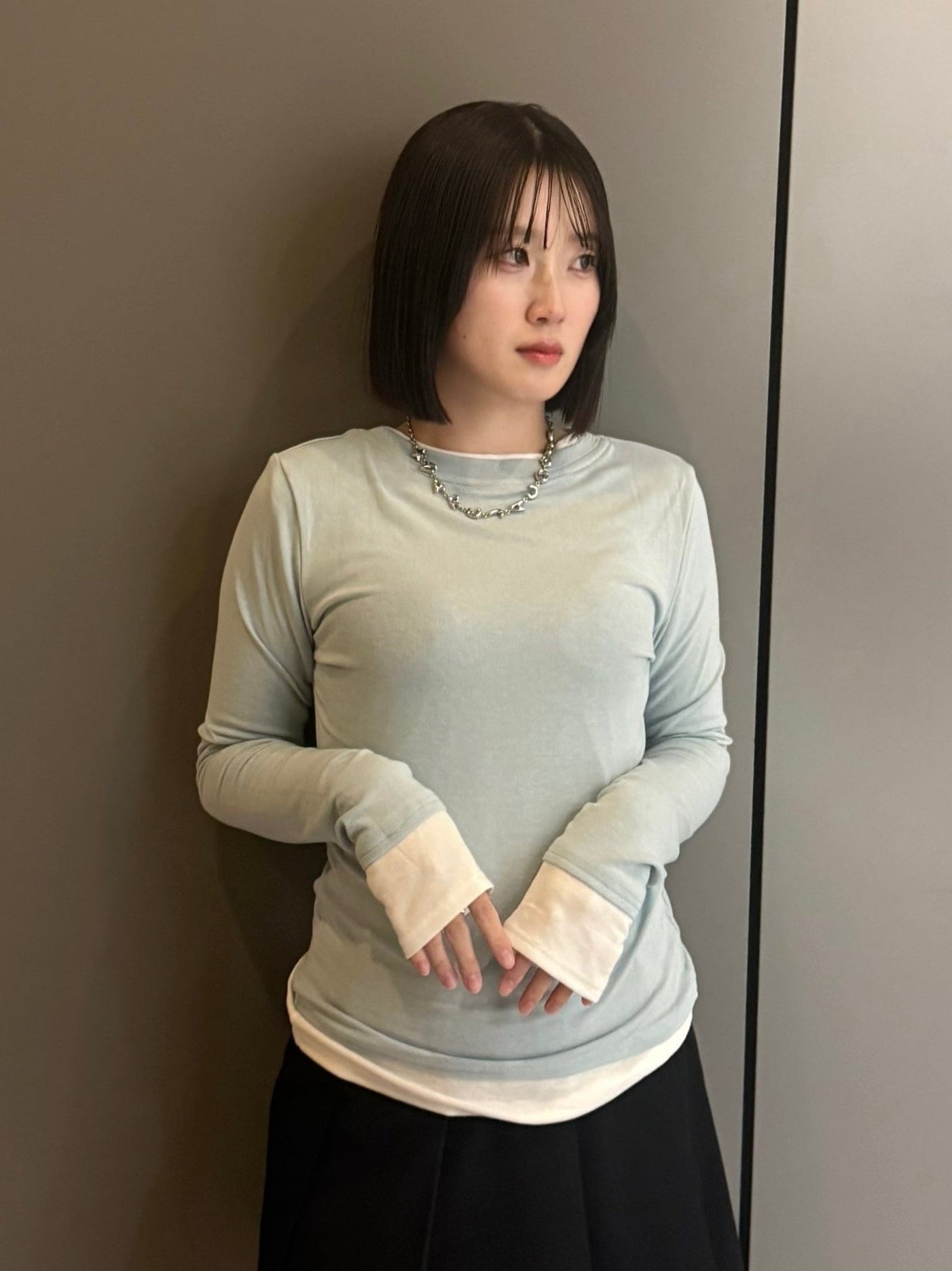 レイヤードカラートップス DPB93068