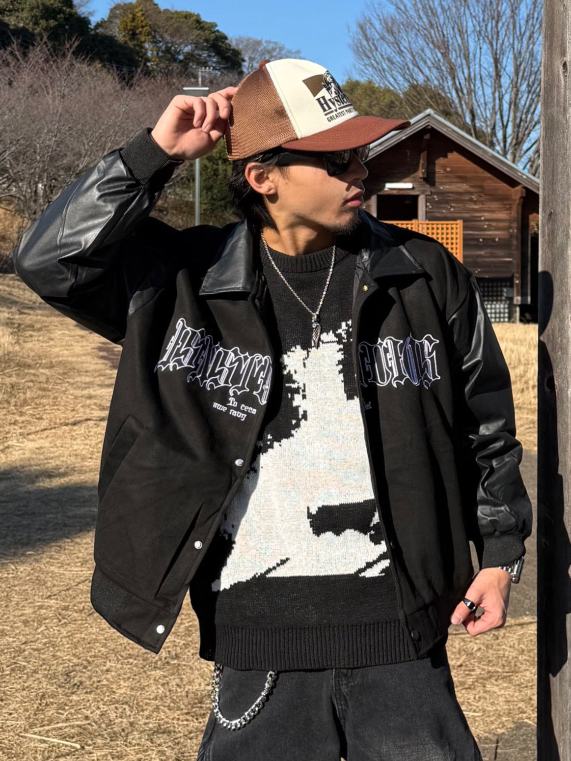 ストリートフロントロゴスタジャン DPB90138