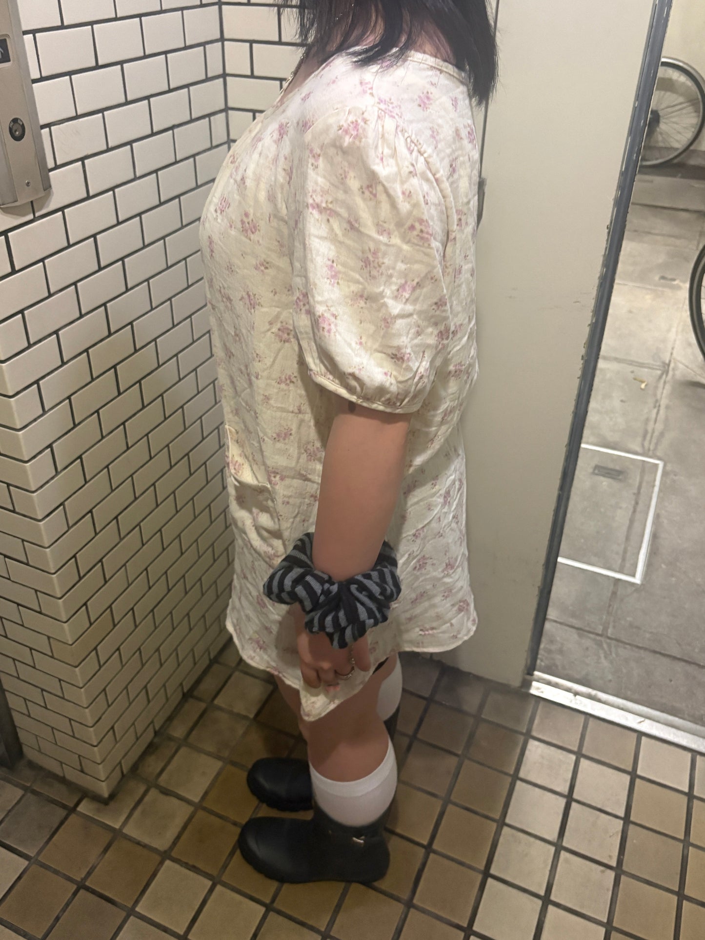 フラワーガーゼワンピース DPB97110