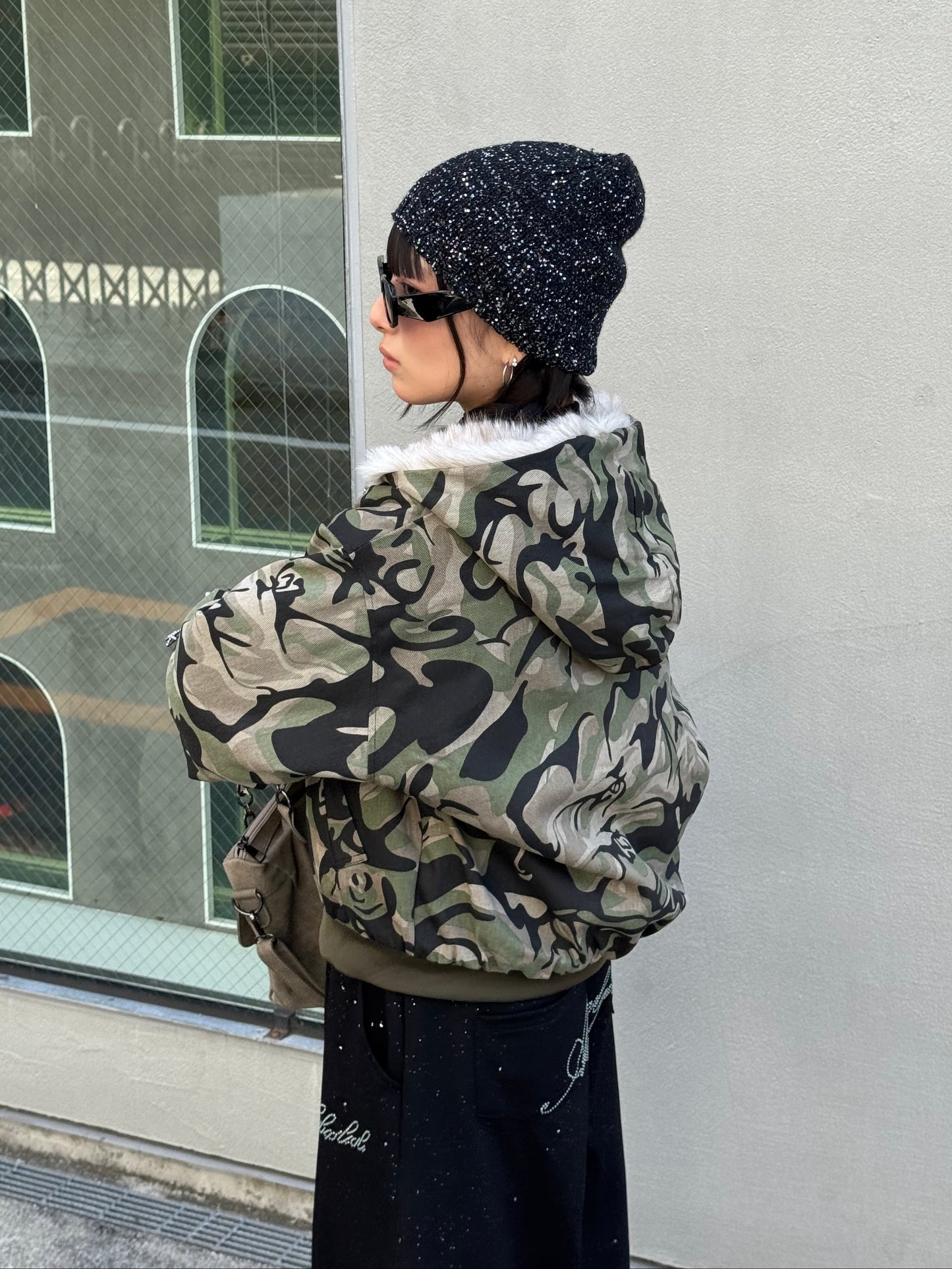 カモフラファーパーカー DPB86139