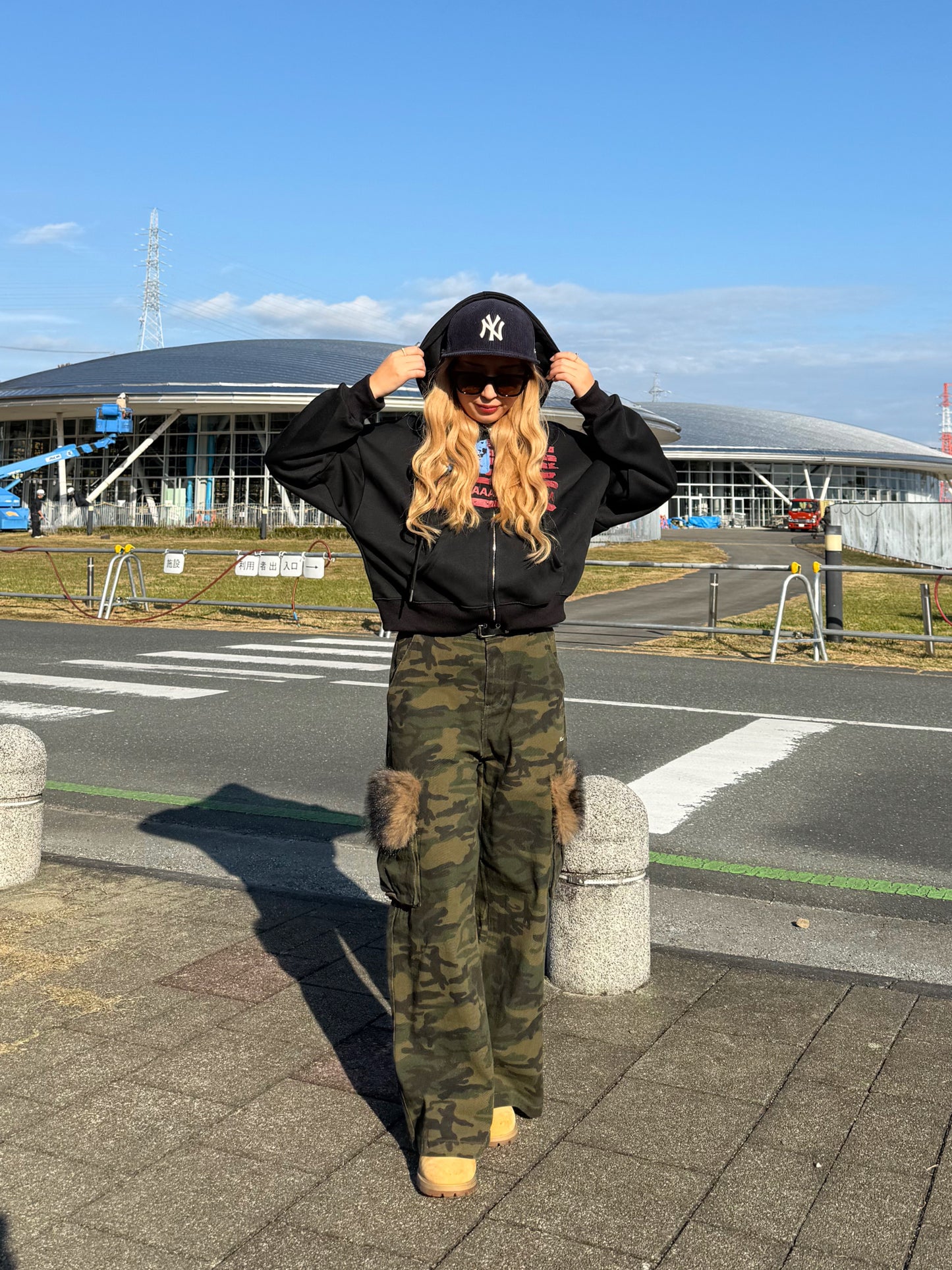 【即納】ポイントカモフラファーパンツ DPB73504S