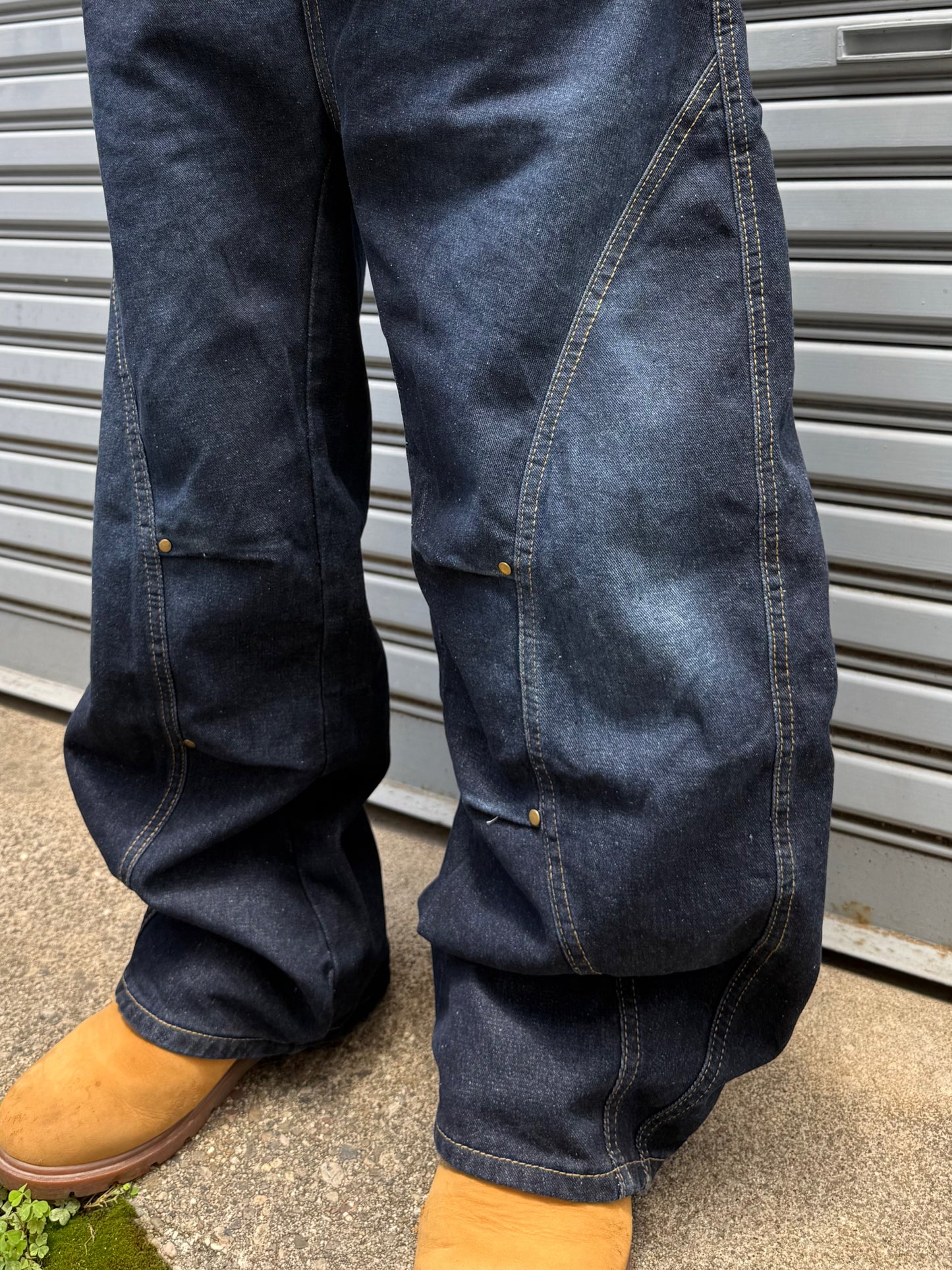 カーブラインワイドデニムパンツ DPB90008