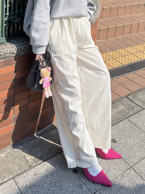 サイドレースラインワイドパンツ DPB79140
