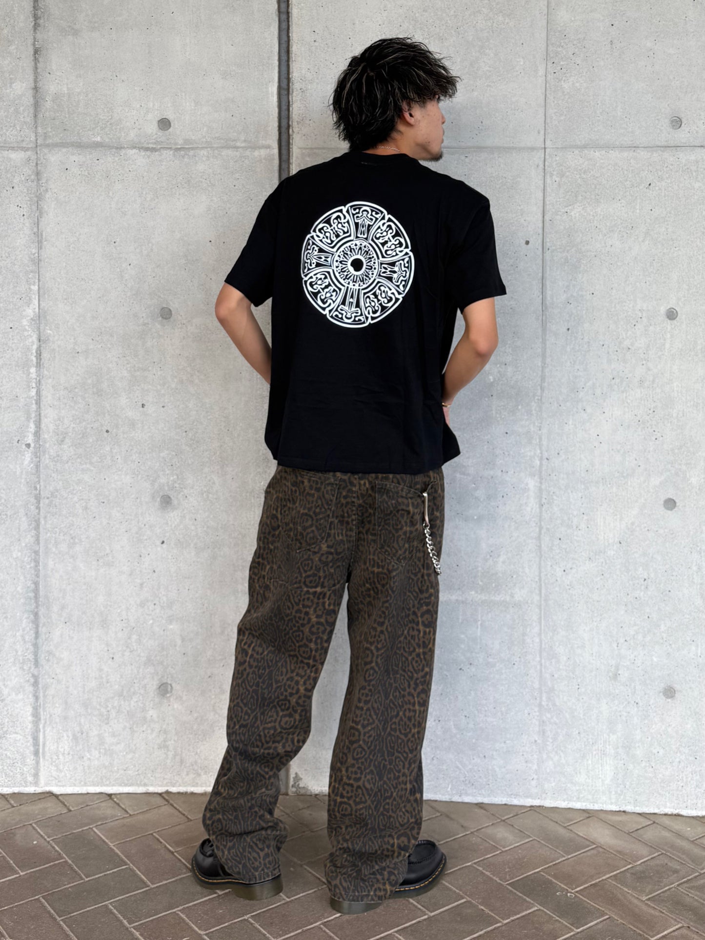 レオパードデニムパンツ DPB90234