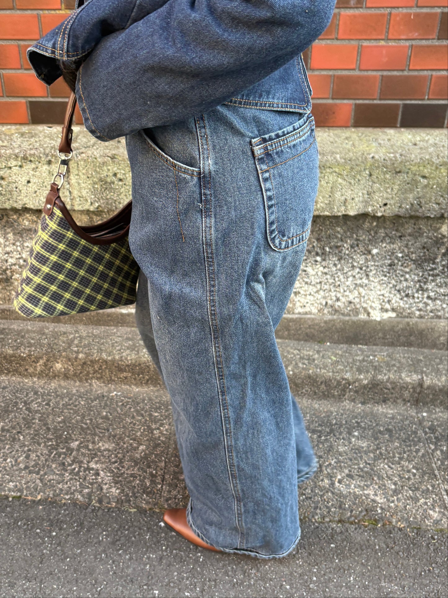 ワイドデニムパンツ DPA43775