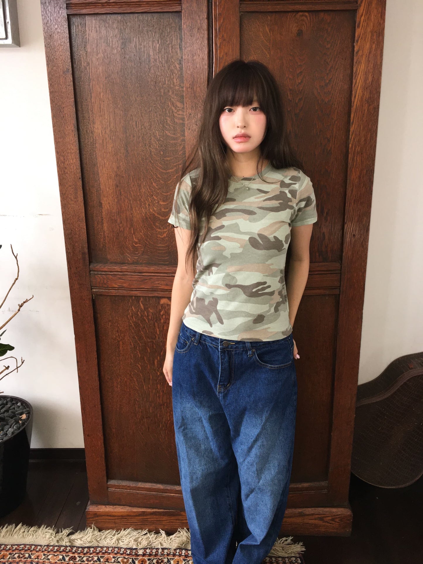 カモフラフィットTシャツ DPC09089