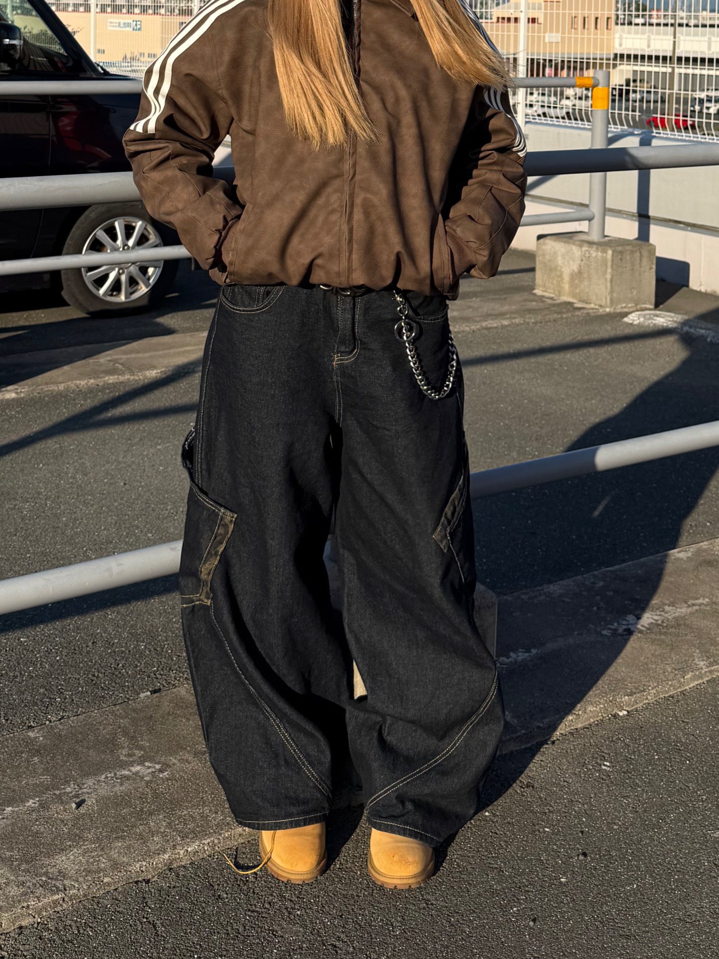 レオパードサイドポケットバルーンパンツ DPB90071