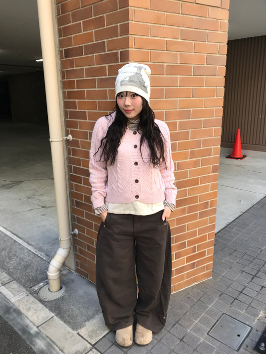 ケーブルカラーカーディガン DPB89217