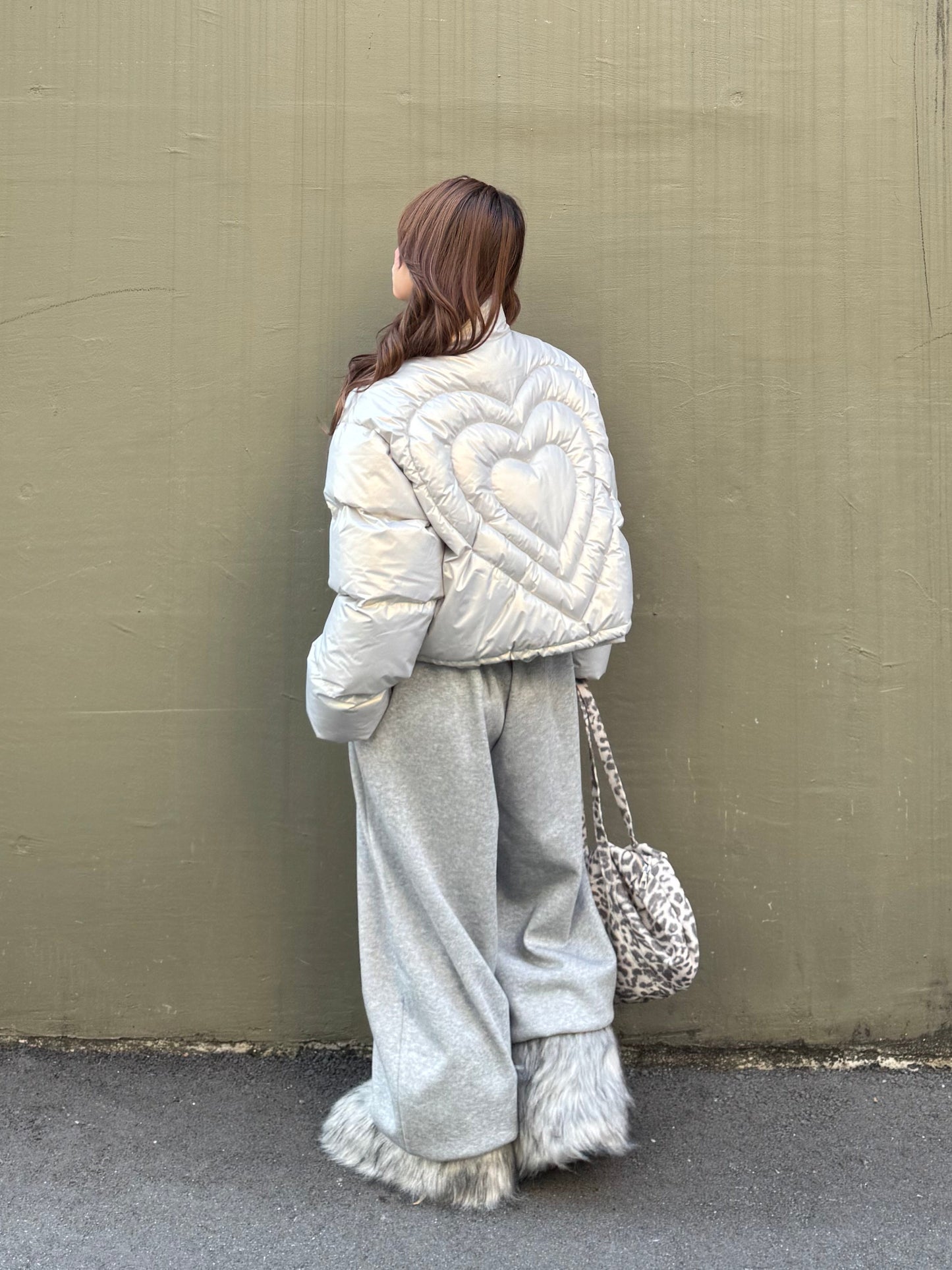 バックハートダウンジャケット DPB86179