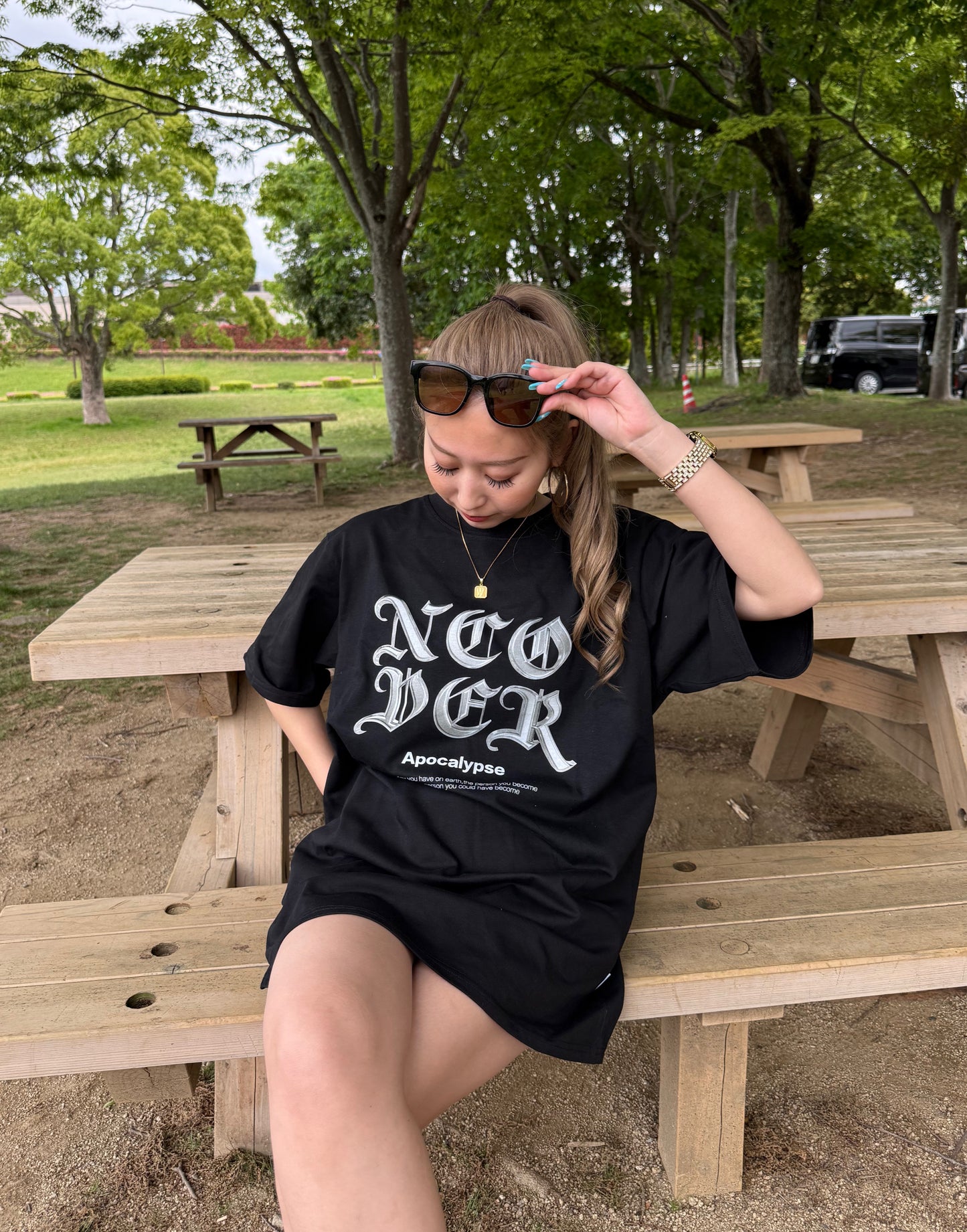 メタルロゴTシャツ DPB73332