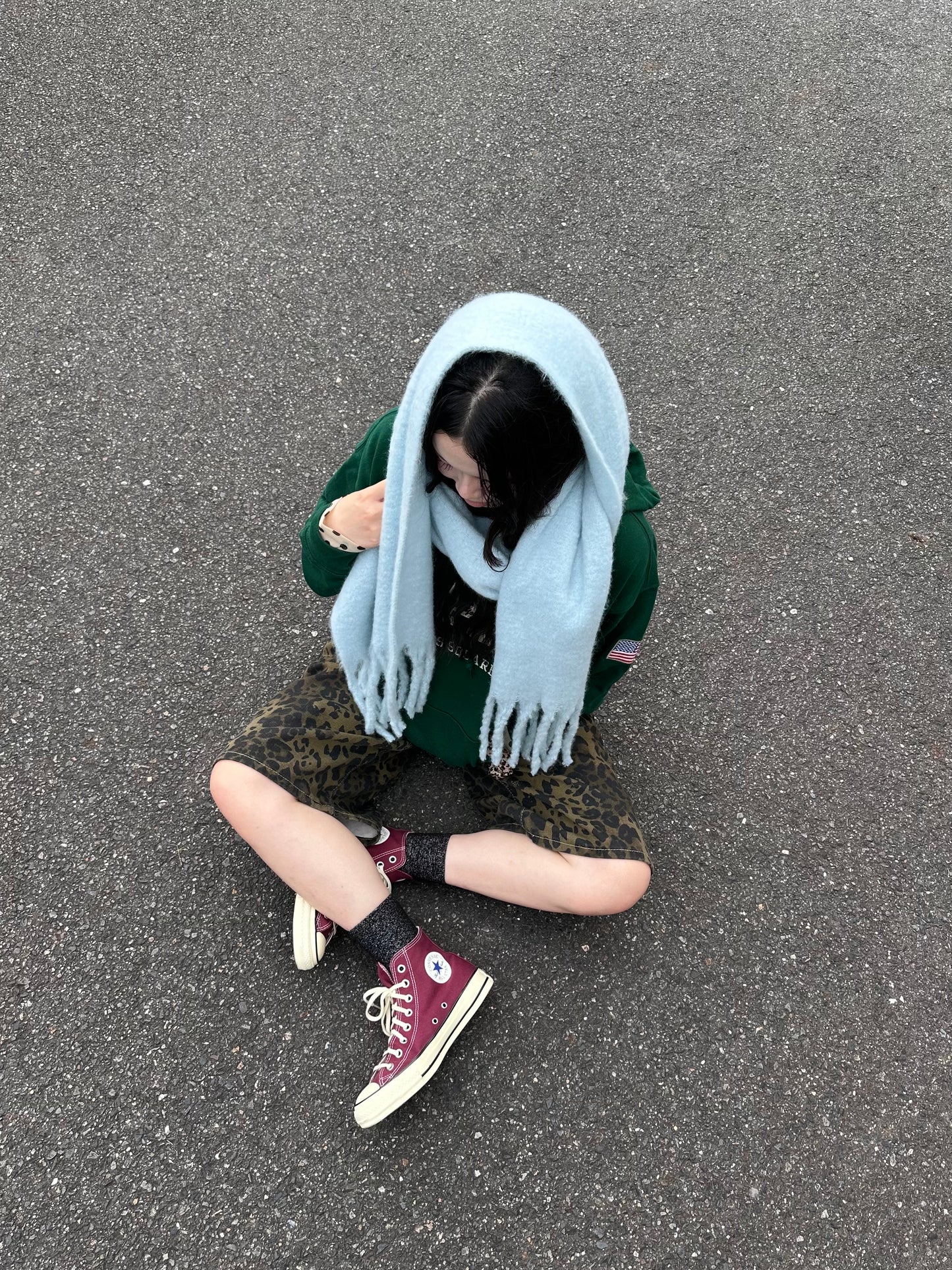 ライトブルービッグマフラー DPB95020