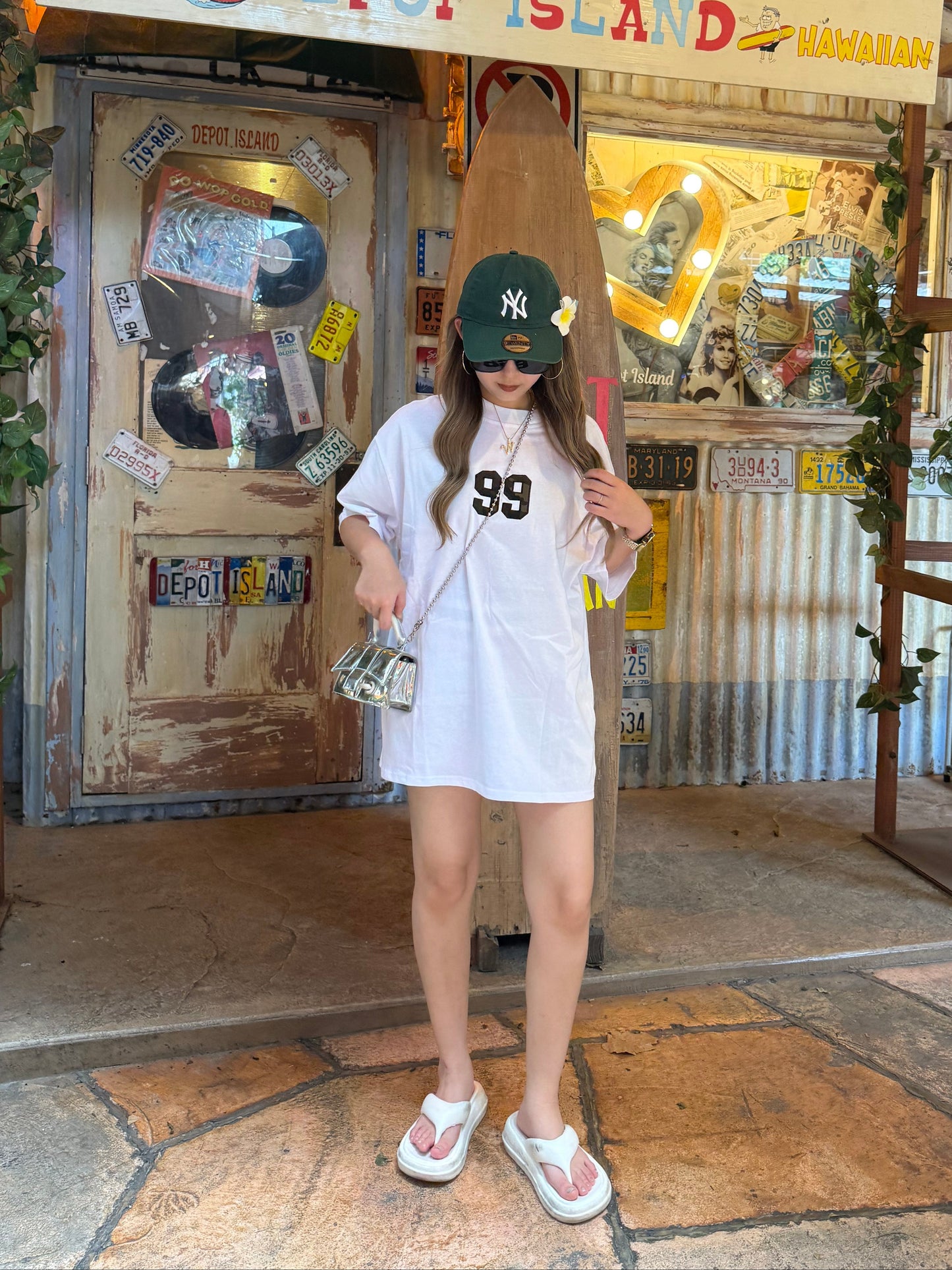 【即納】99カモフラロゴTシャツ DPB73675S