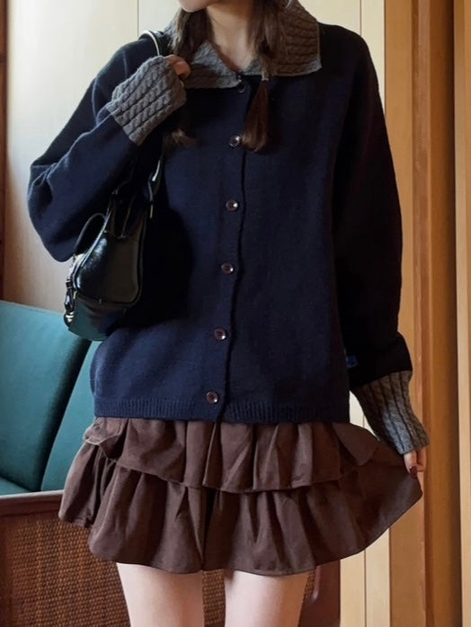 ダブルカラーニット DPB88148