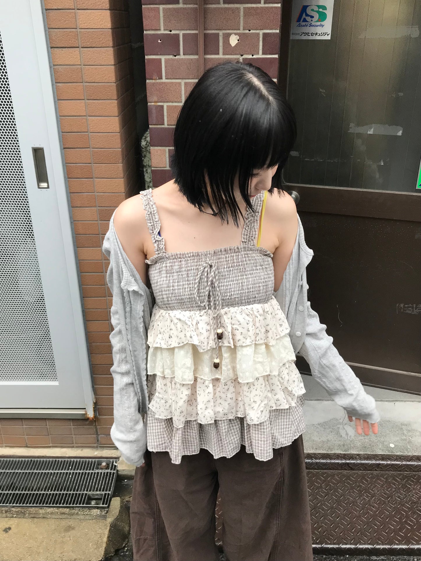 【即納】レースドッキングチュニックDPB85558S