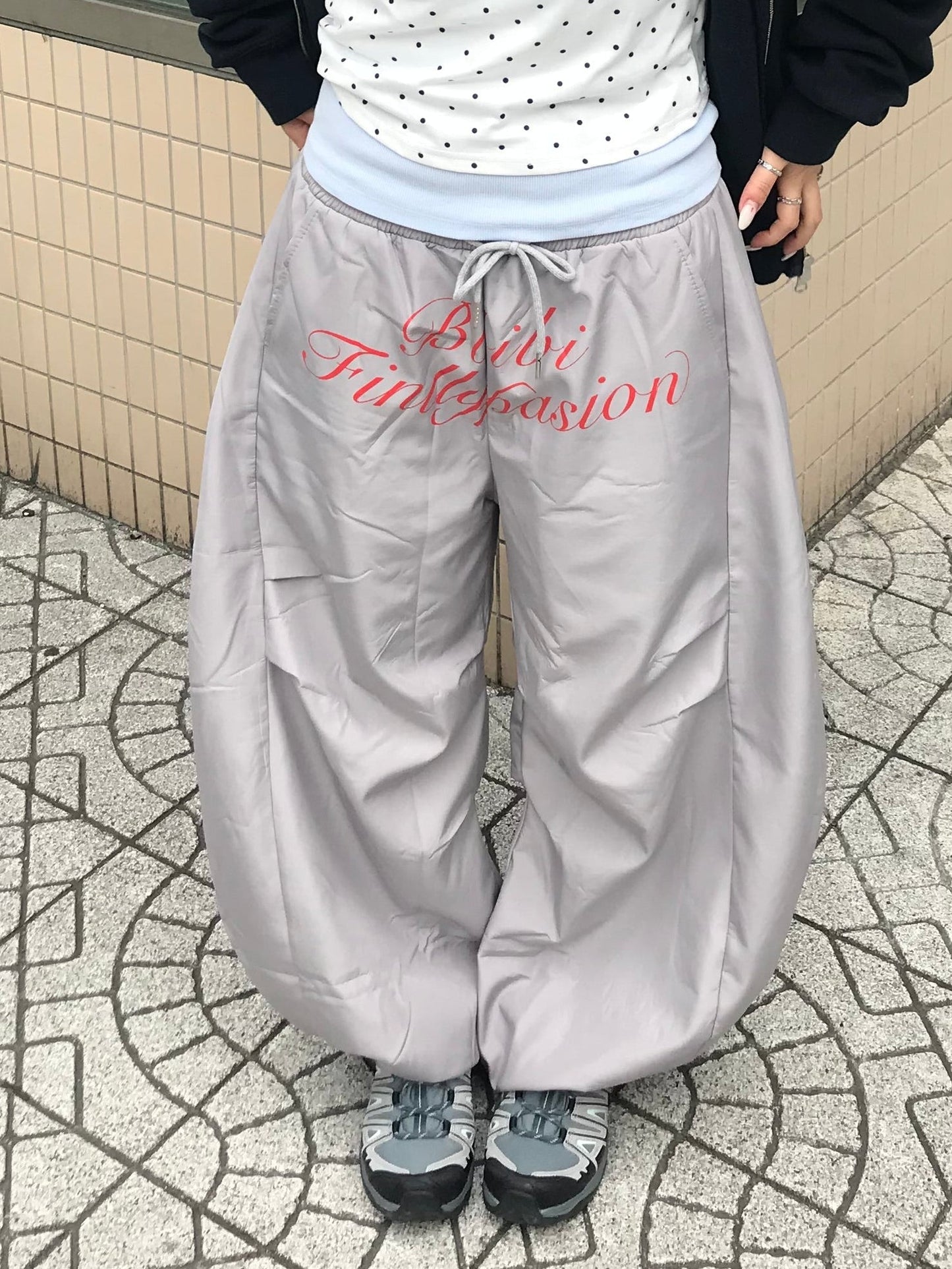 ステッチデザインオーバーパンツ DPB89250