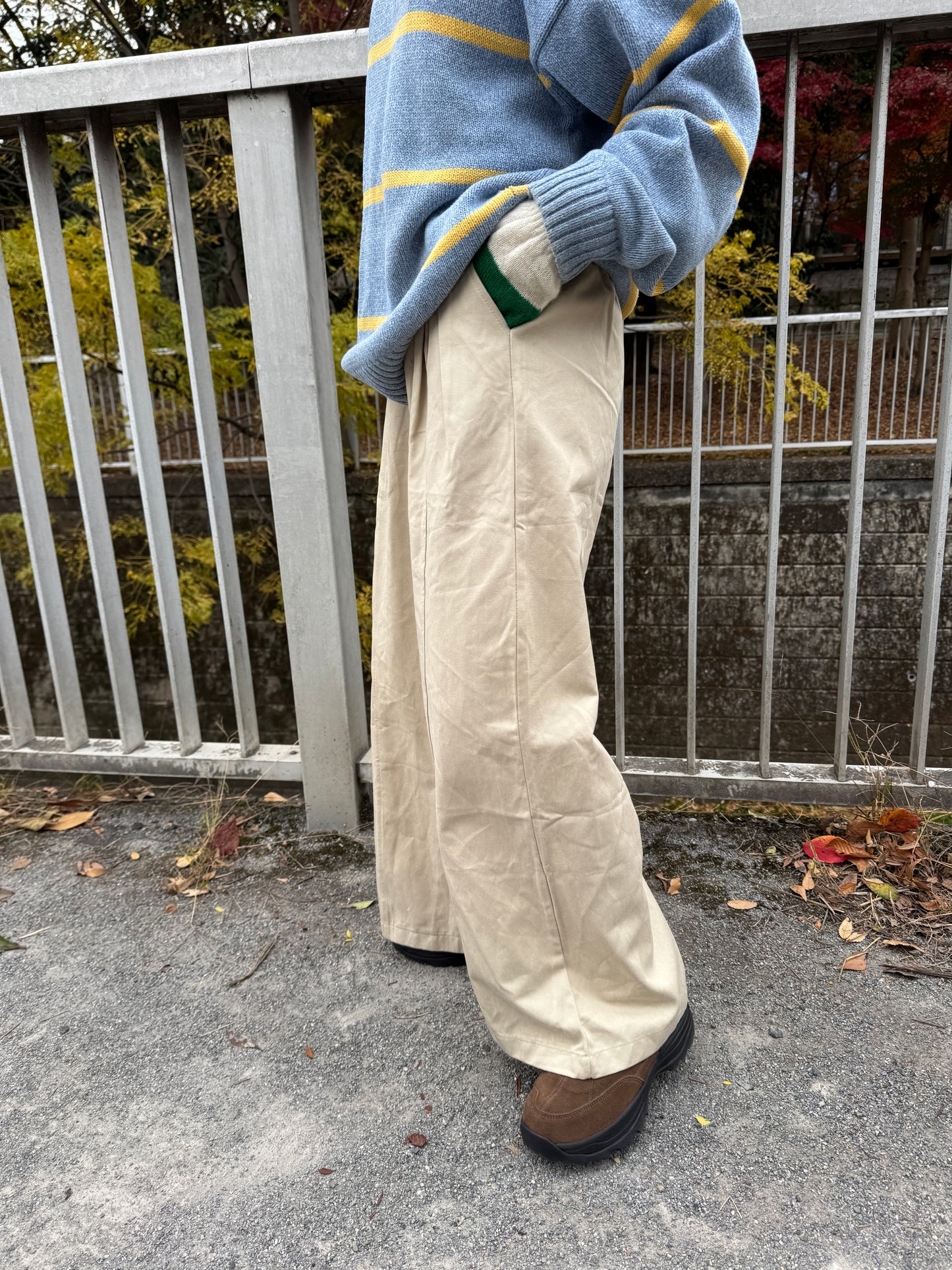 タックワイドパンツ DPB78213