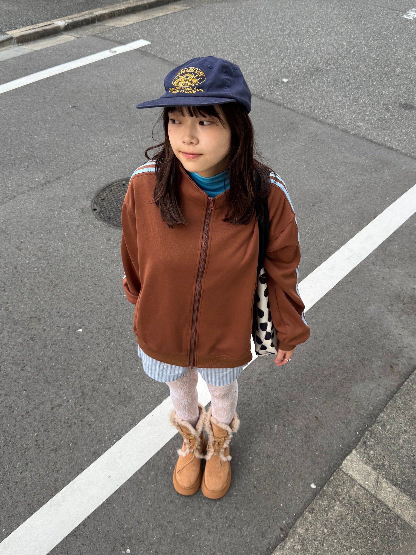バイカラートラックジャケット DPB91033