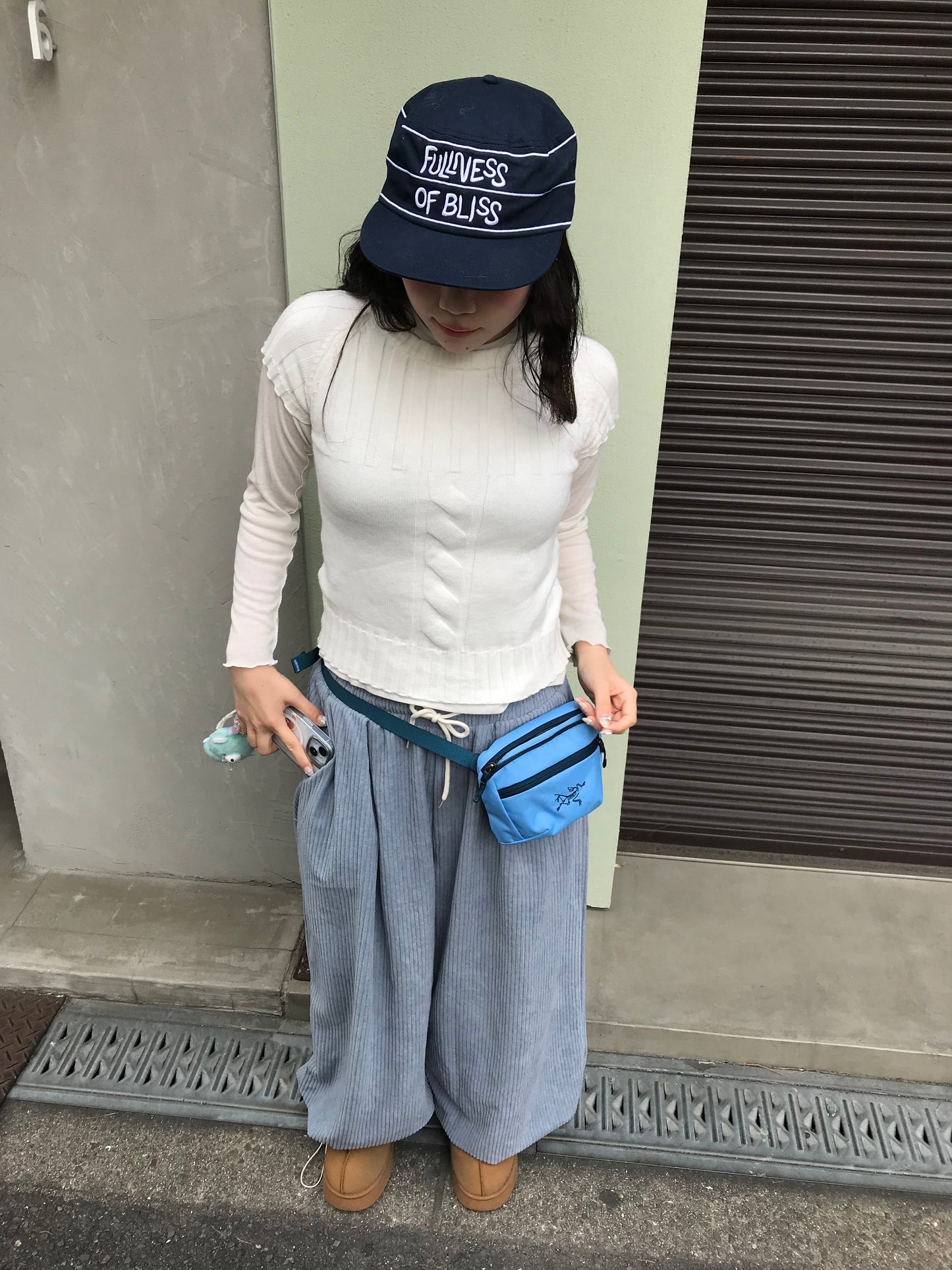 コーデュロイタックワイドパンツ DPB89176