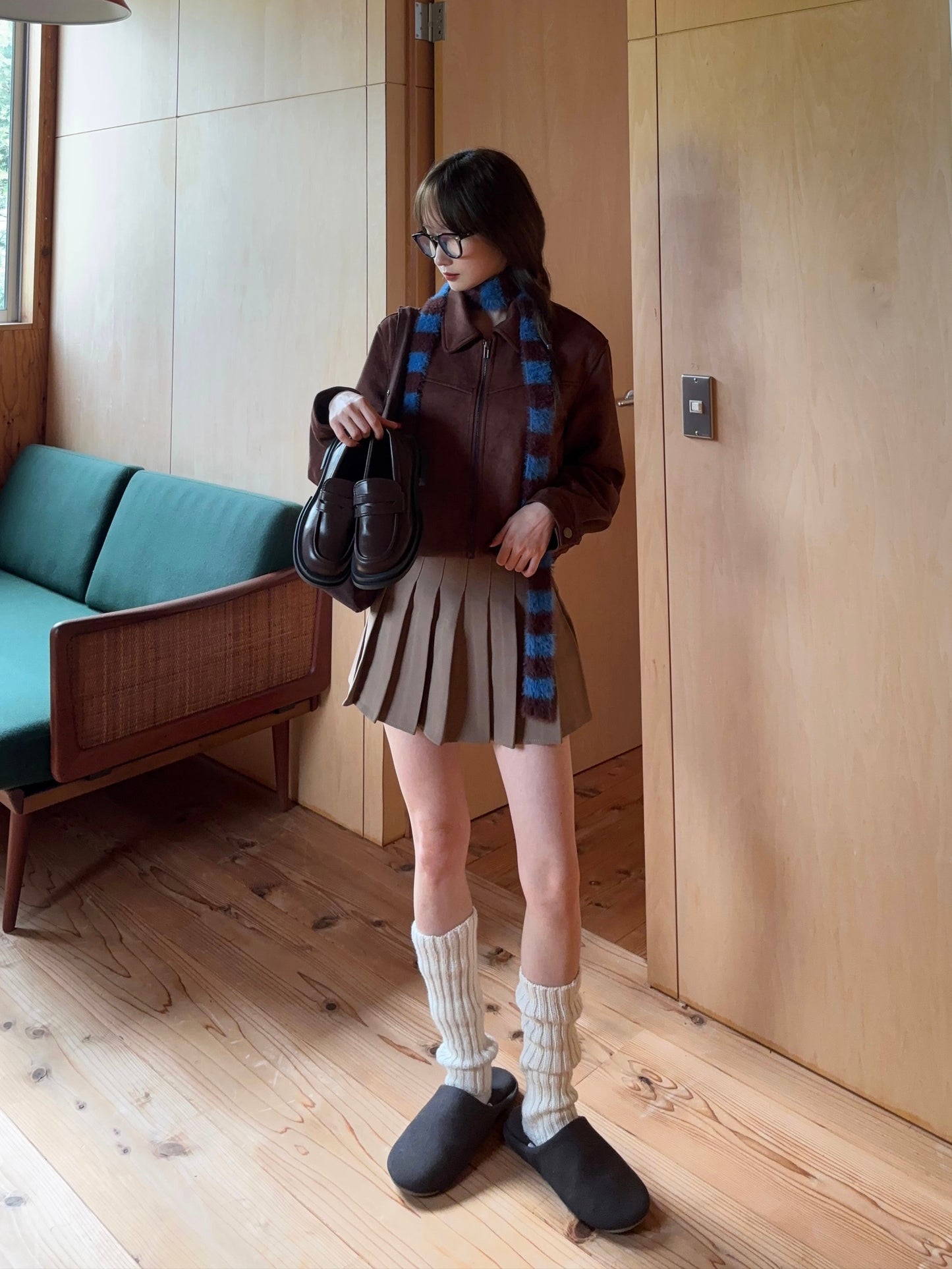 プリーツスカート DPB88112