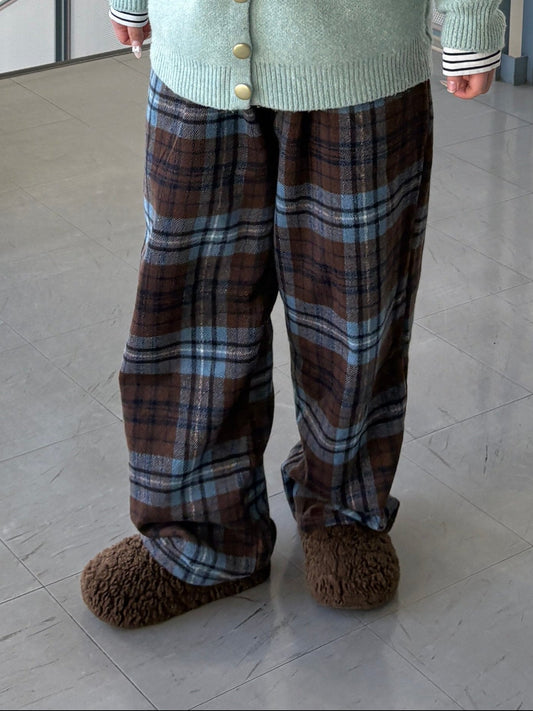 タックチェックパンツ DPB97052