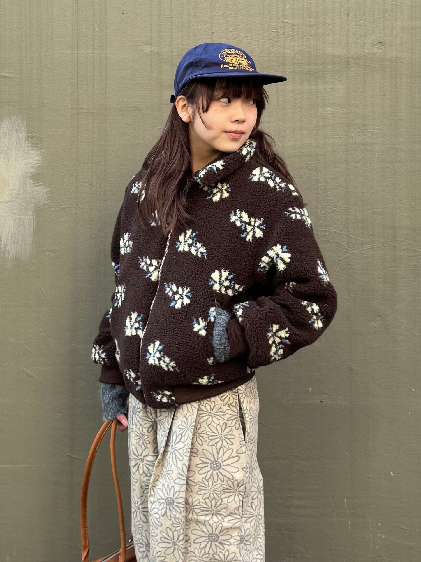 フラワーボアジャケット DPB91068