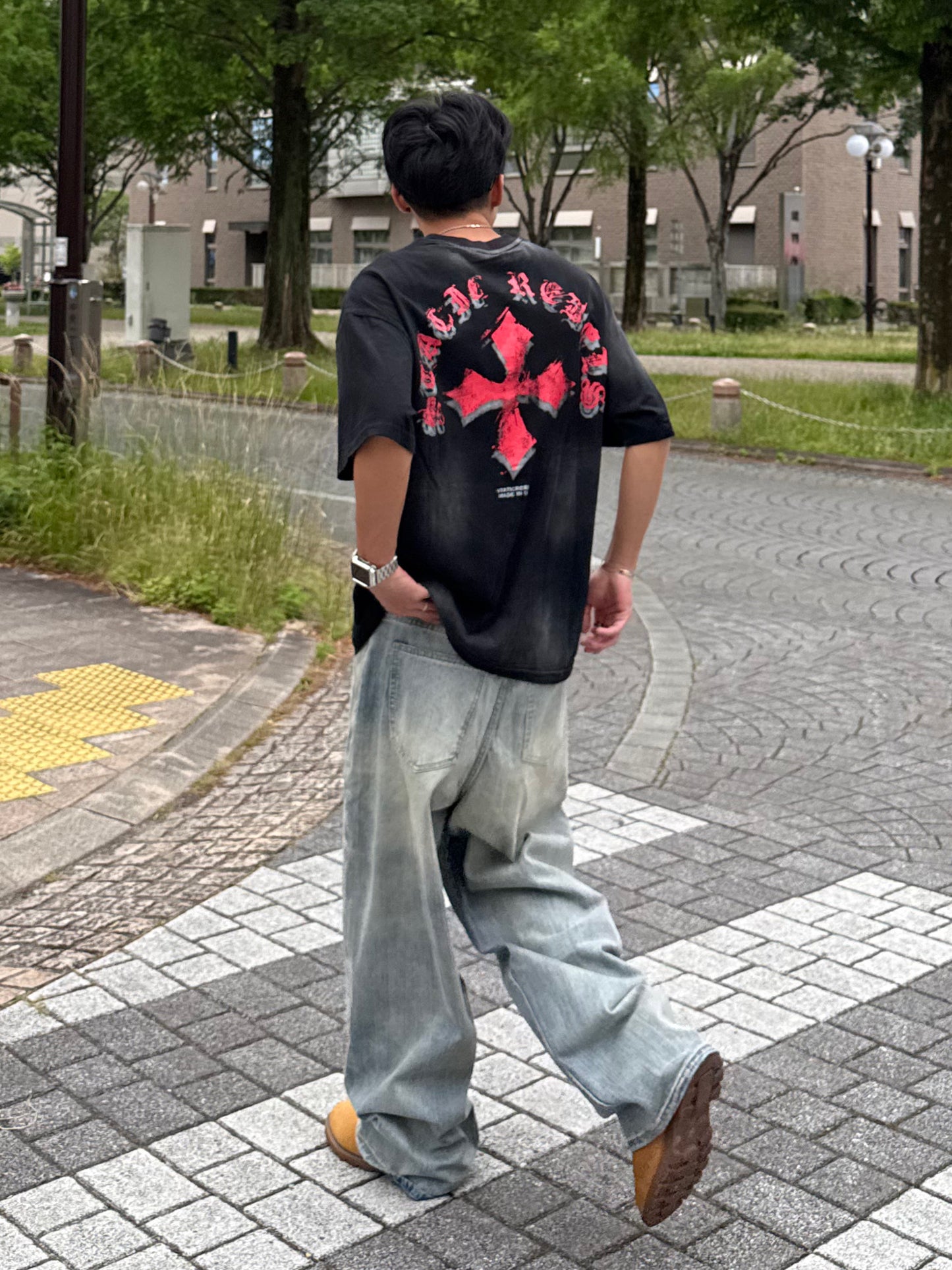 【即納】ウォッシュバルーンデニムパンツ DPB90219S