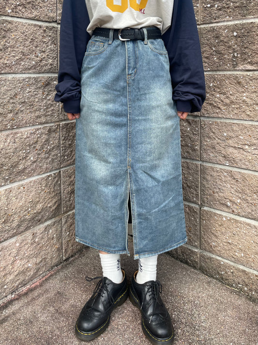 スリットデニムスカート DPB64001
