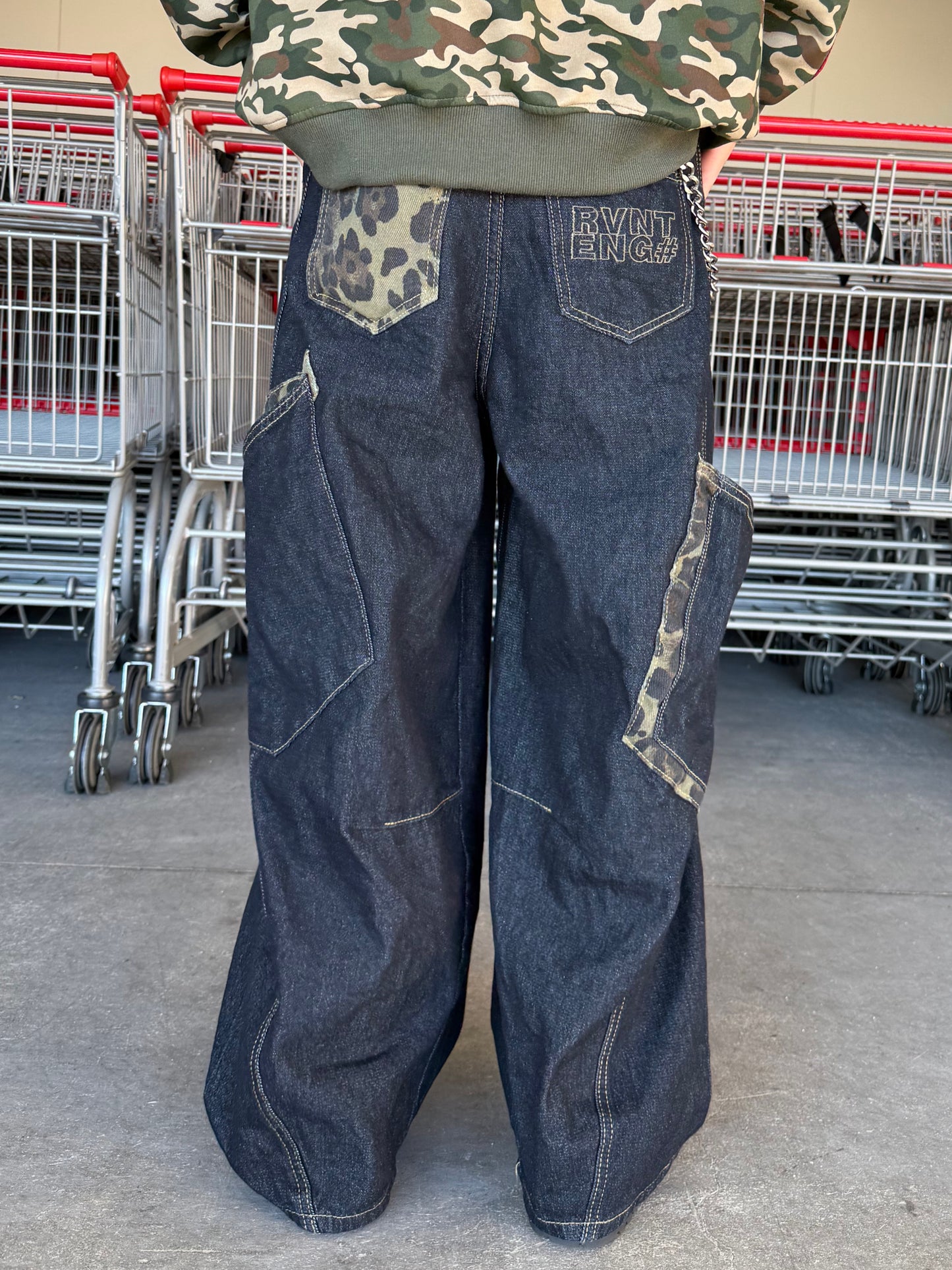 レオパードサイドポケットバルーンパンツ DPB90071