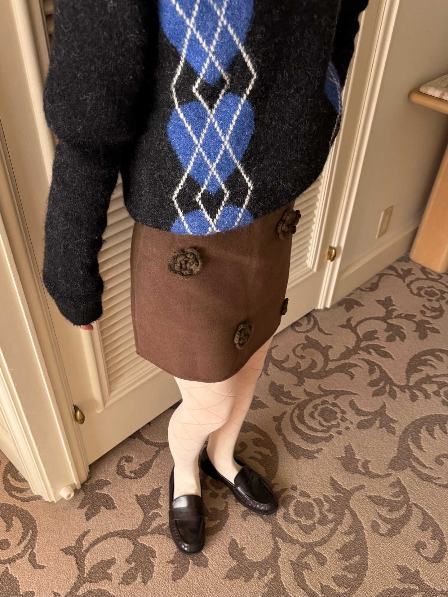 フラワーミニスカート DPA43720