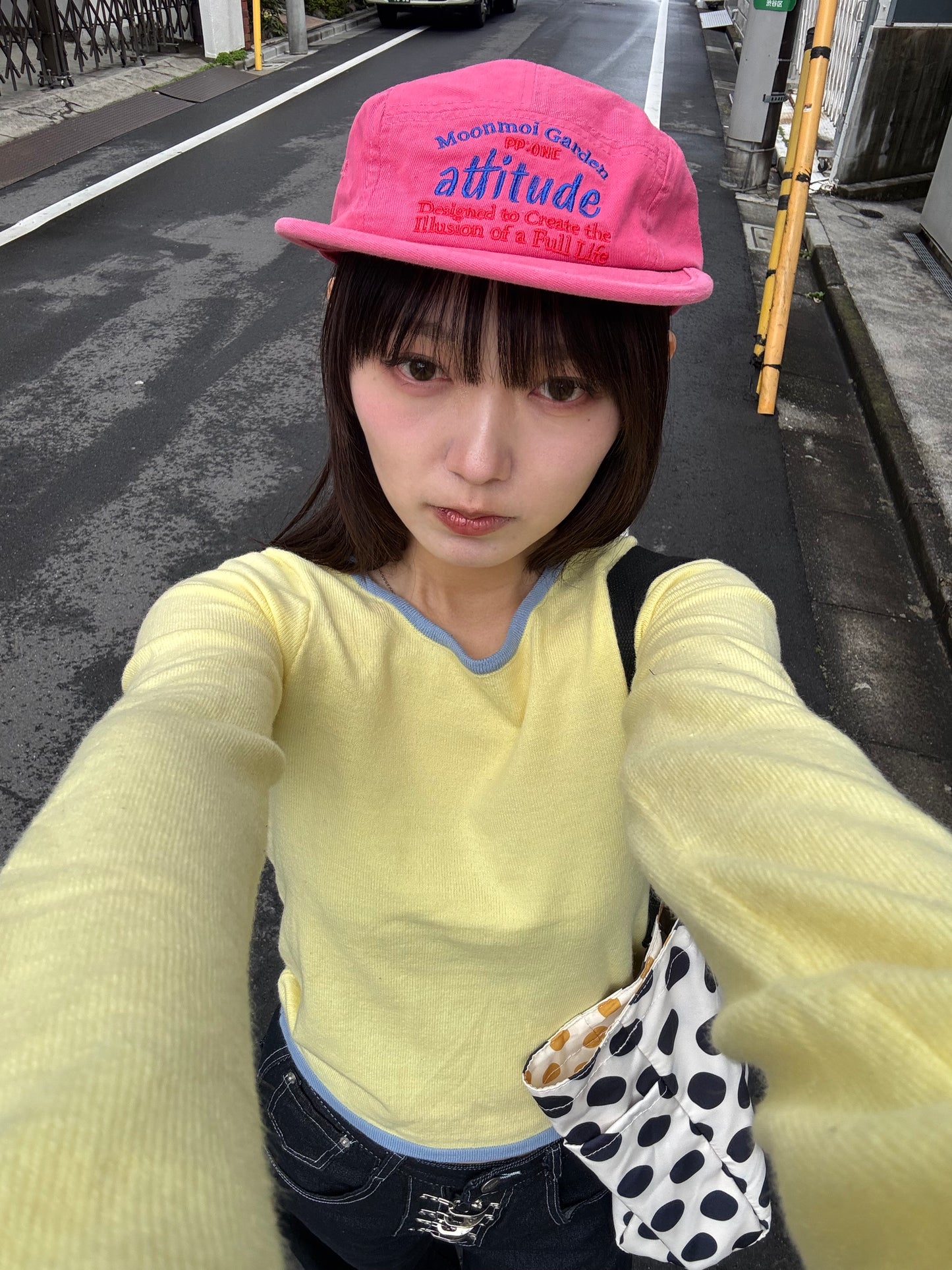 バイカラースリムトップス DPB91084