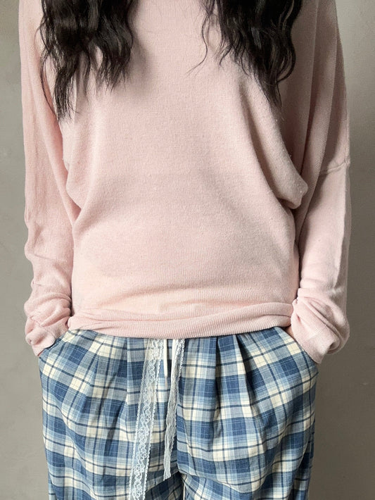 ピンクワンショルカットソー DPB95026