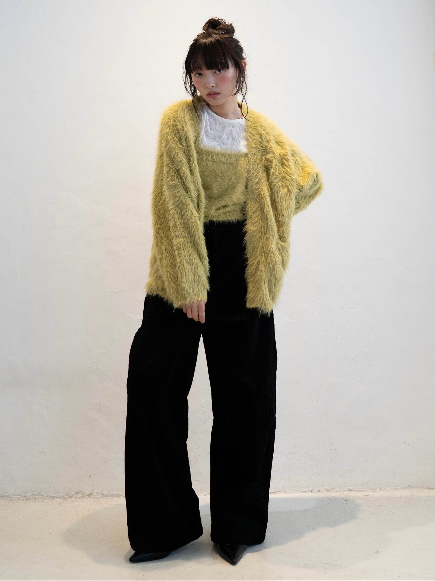 シャギーニットカーディガン DPC02003