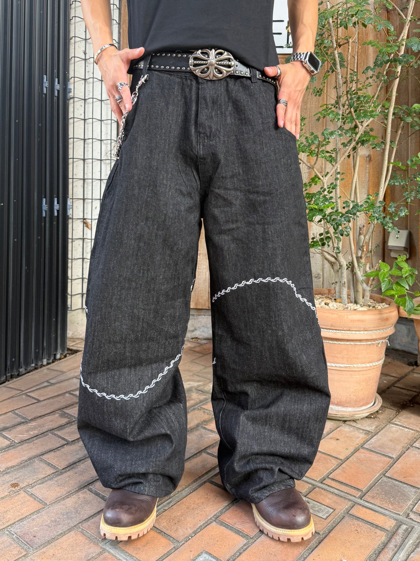 カーブデザインパンツ DPB90014