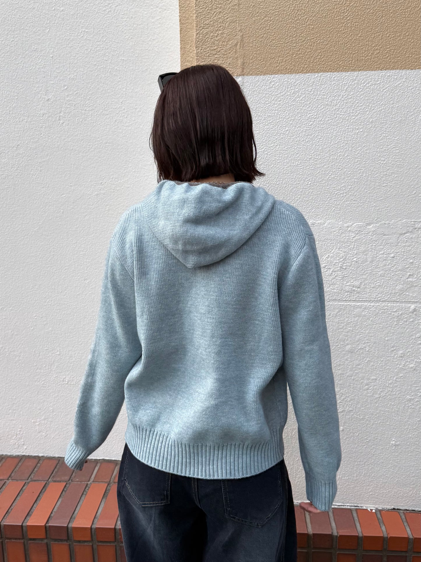 ダブルジップニットパーカー DPB93074