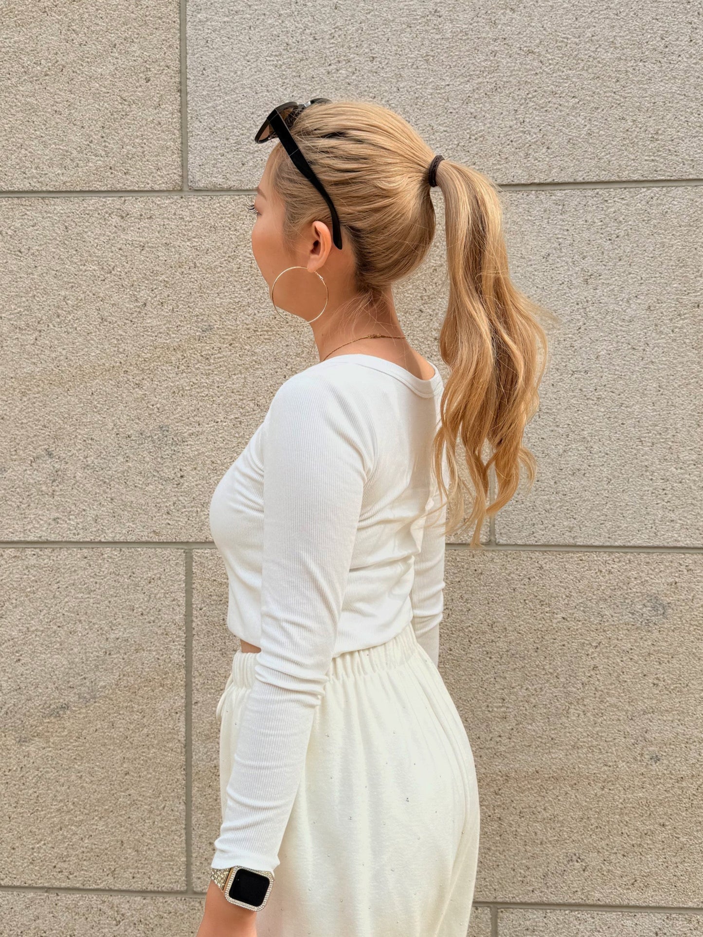 ホワイトショートトップス DPB73489