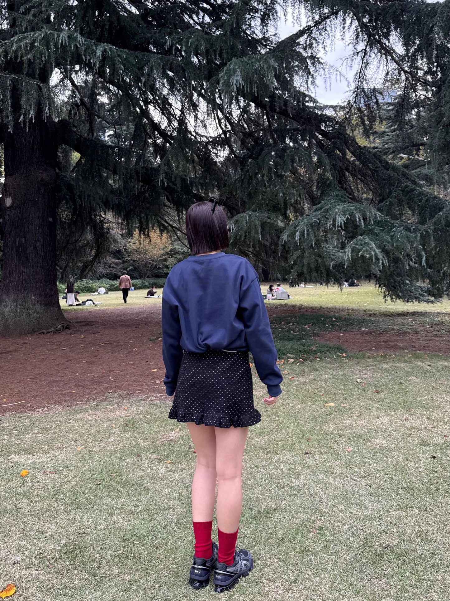 ドットミニフリルスカート DPB93041