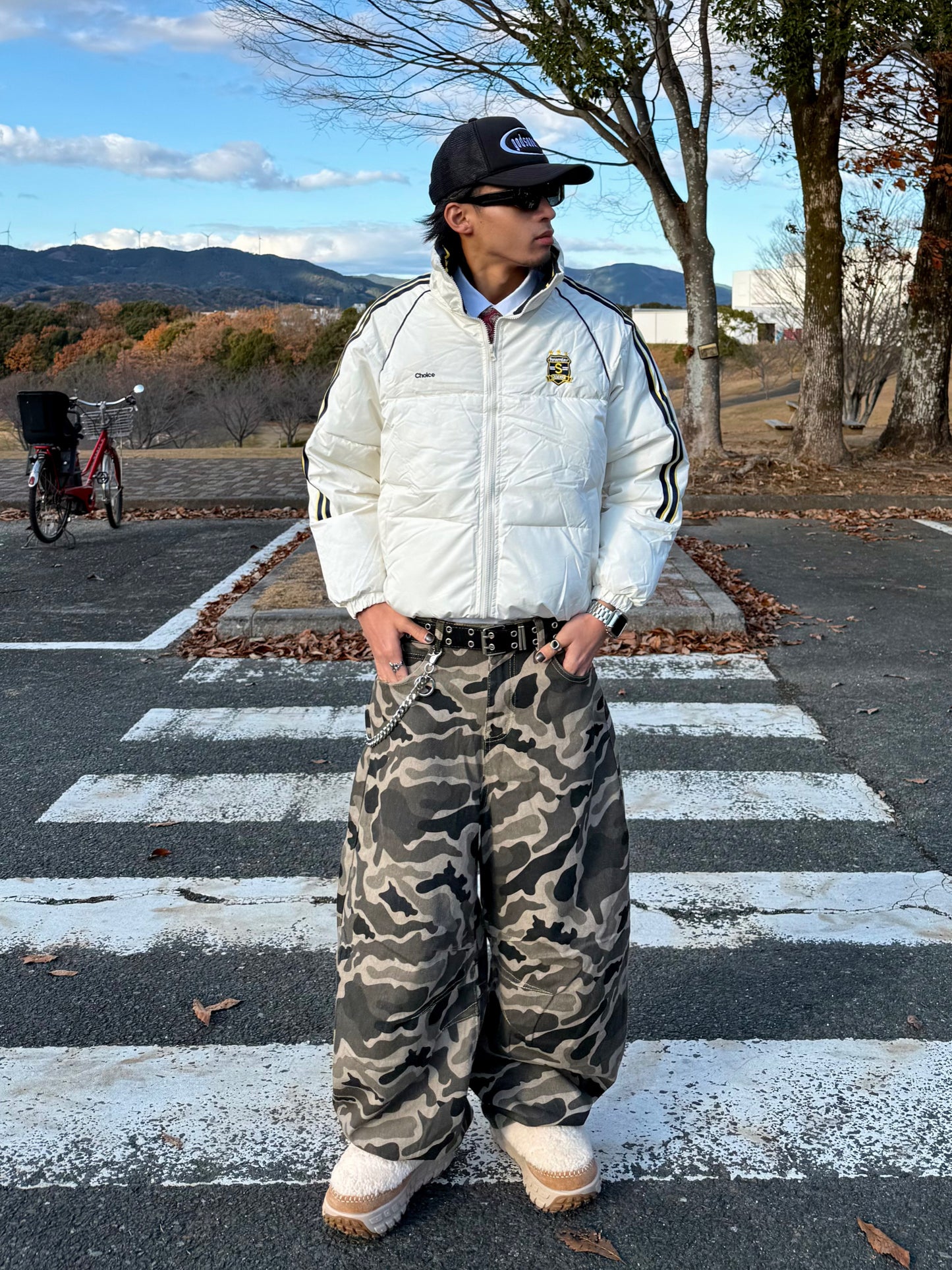 ラインポイント中綿ジャケット DPB90104